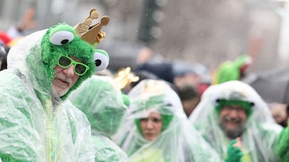 Viel Regen, wenig Wind: Das Wetter an Karneval wird trist.