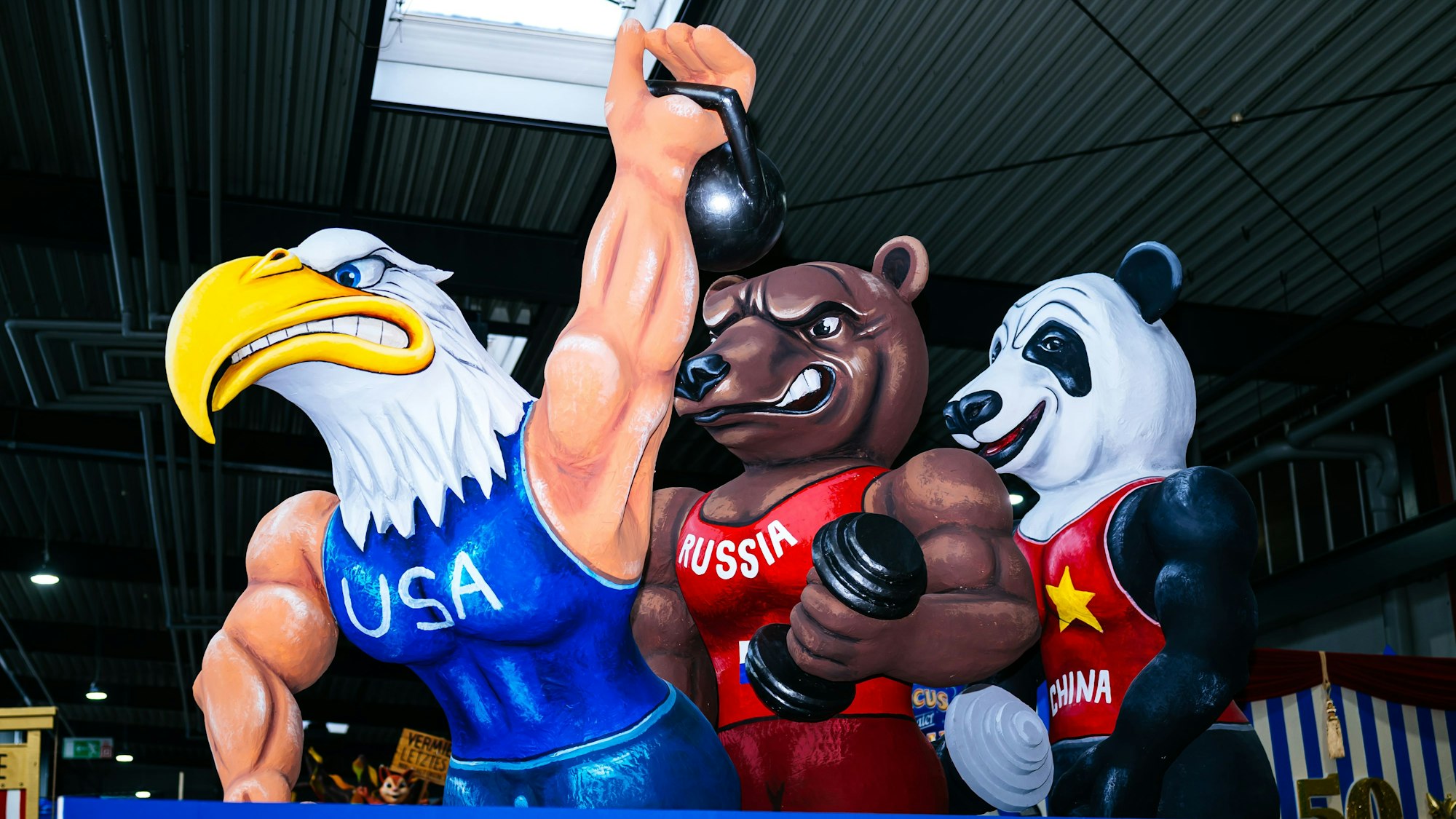 Mer dun et ohne (EU)ch: Während die Schwergewichte USA, Russland und China immer mächtiger werden, bleibt der EU oft nur die Zuschauerrolle.