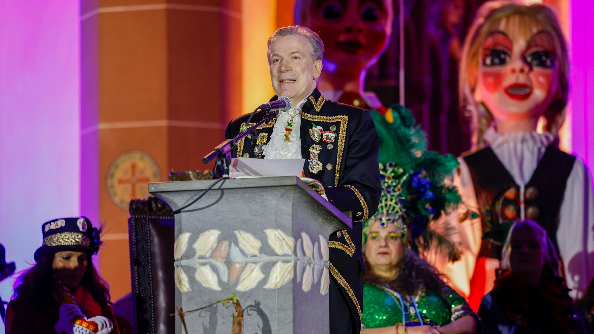 Am Aschermittwoch legt Christoph Kuckelnkorn sein Amt als Präsident des Festkomitees nieder.