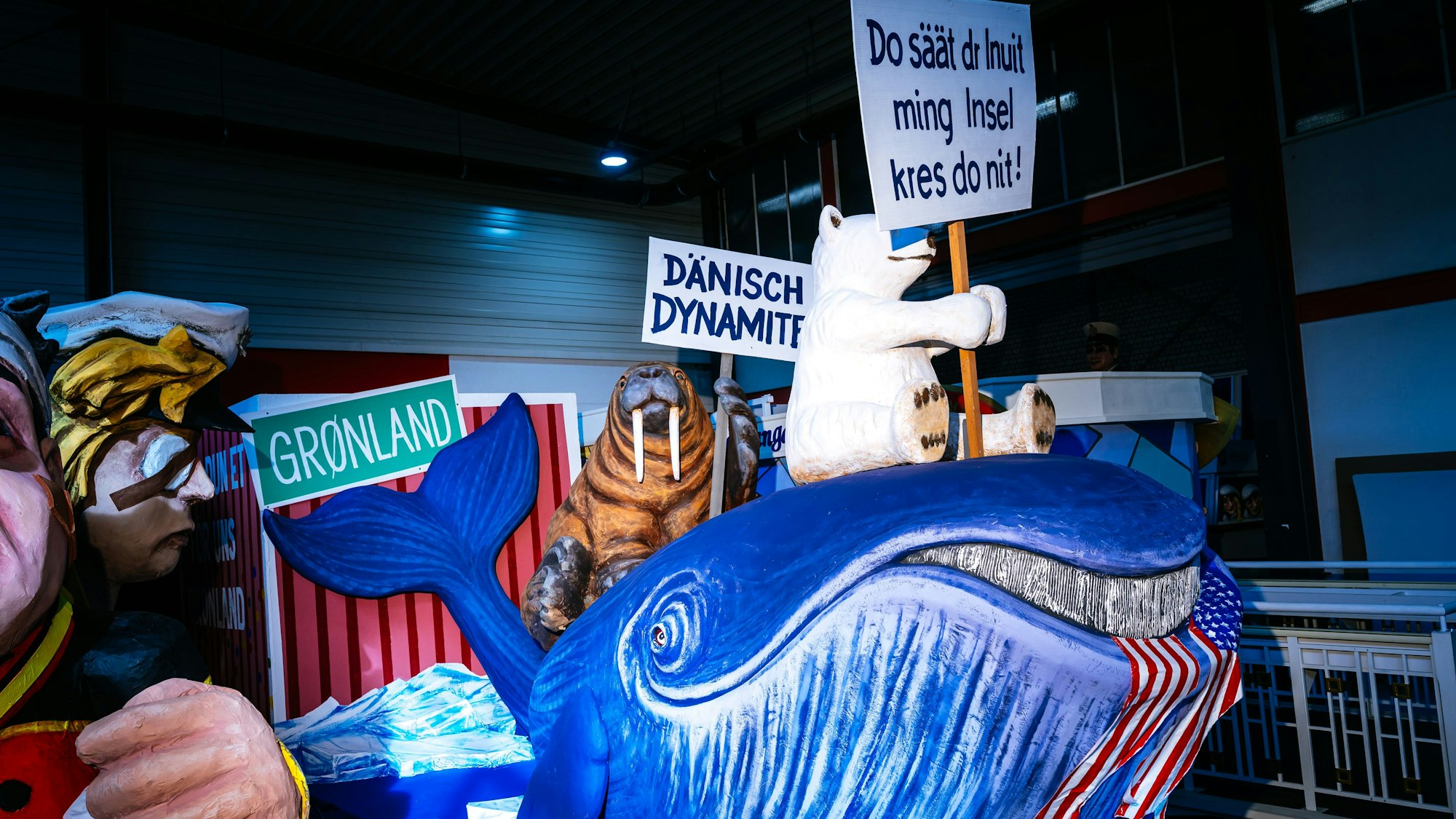 Mer dun et för uns Grönland: Trump will Grönland zum Bundesstaat der USA machen. Das gefällt den tierischen Einwohnern mal so gar nicht.