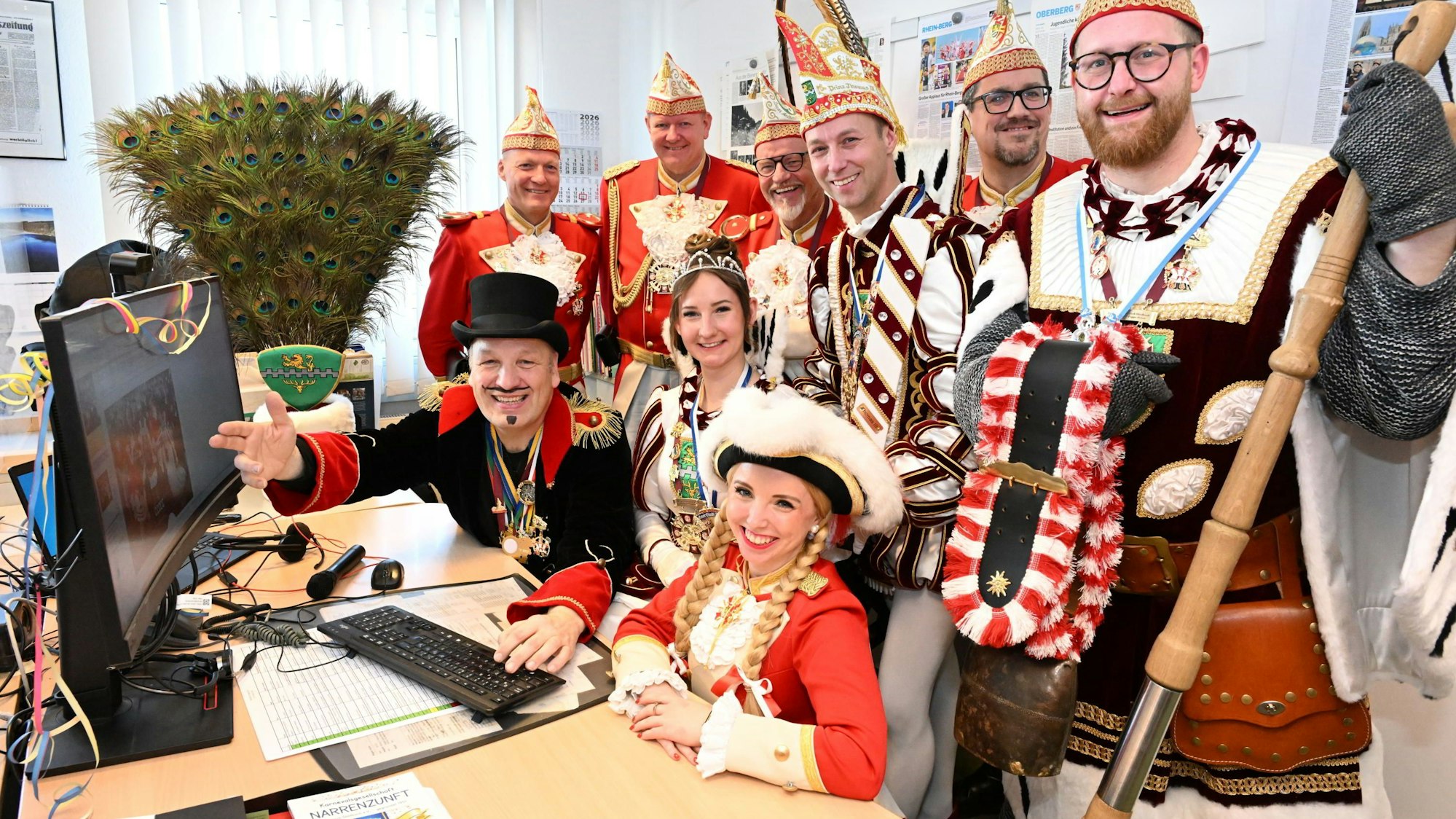 Karneval in der Redaktion