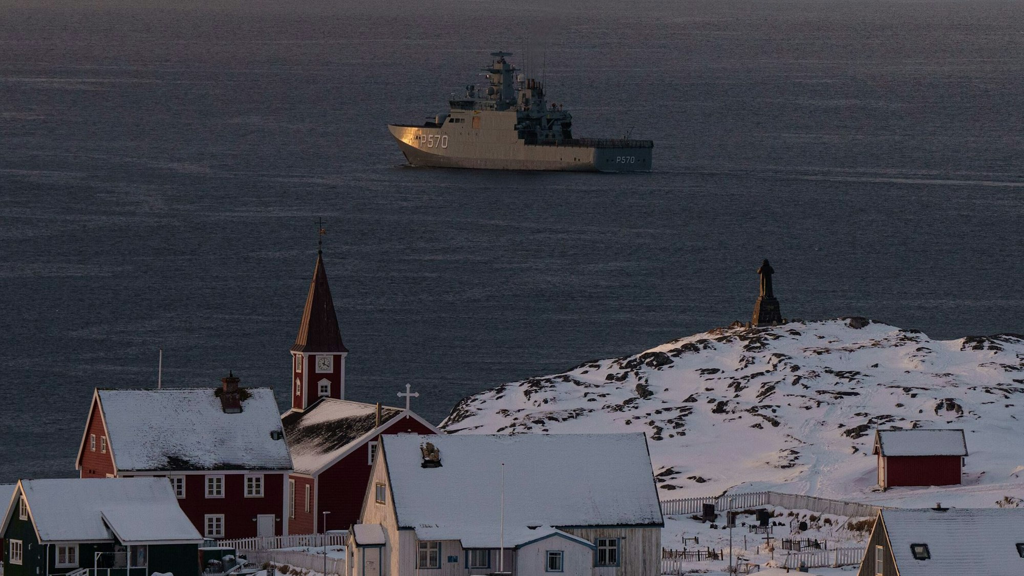 Rund um Grönland dürfte es künftig eine deutlich stärkere Nato-Präsenz geben. (Archivbild)