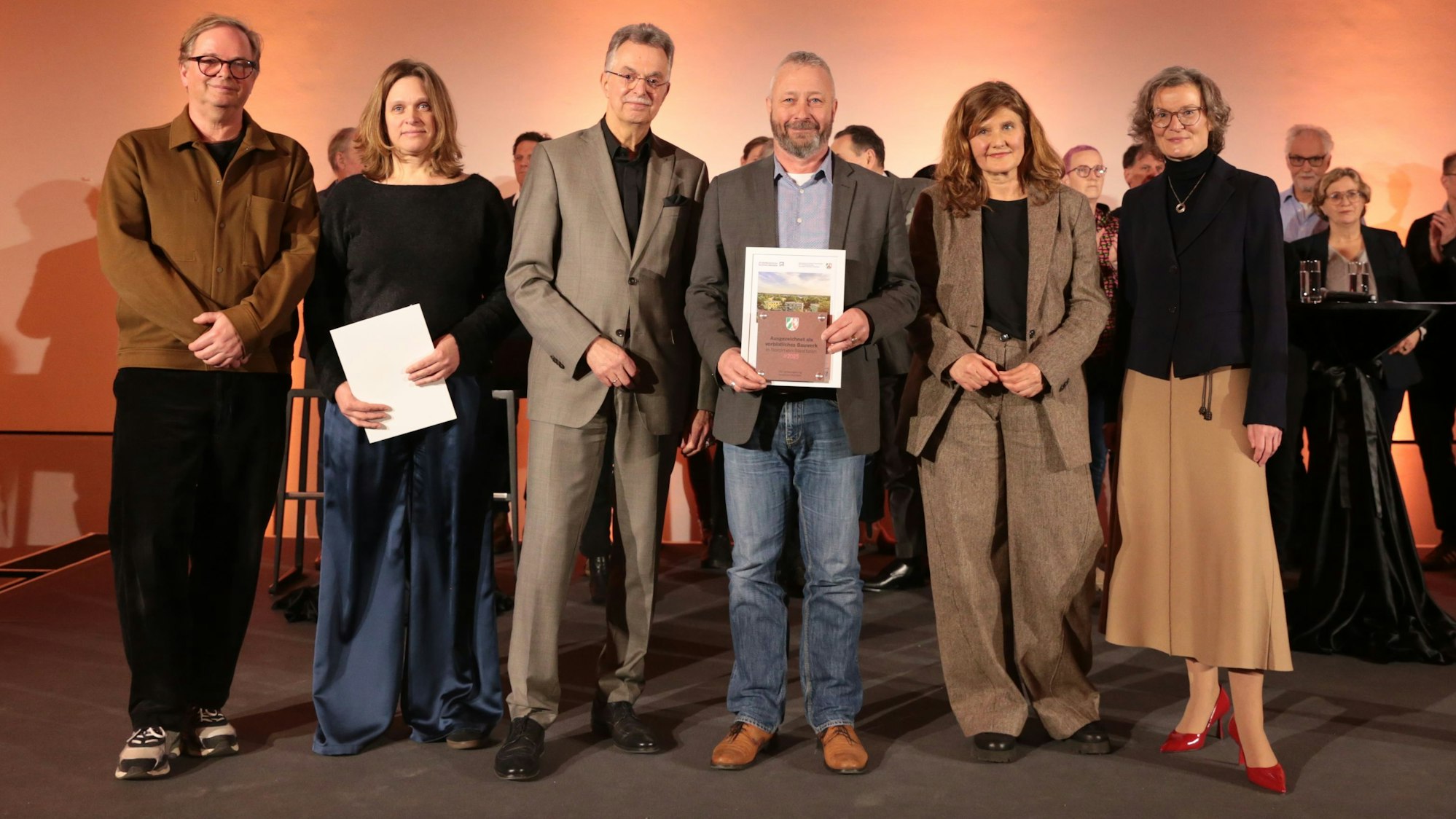 Die Erftstädter nahmen ihre Auszeichnung entgegen.