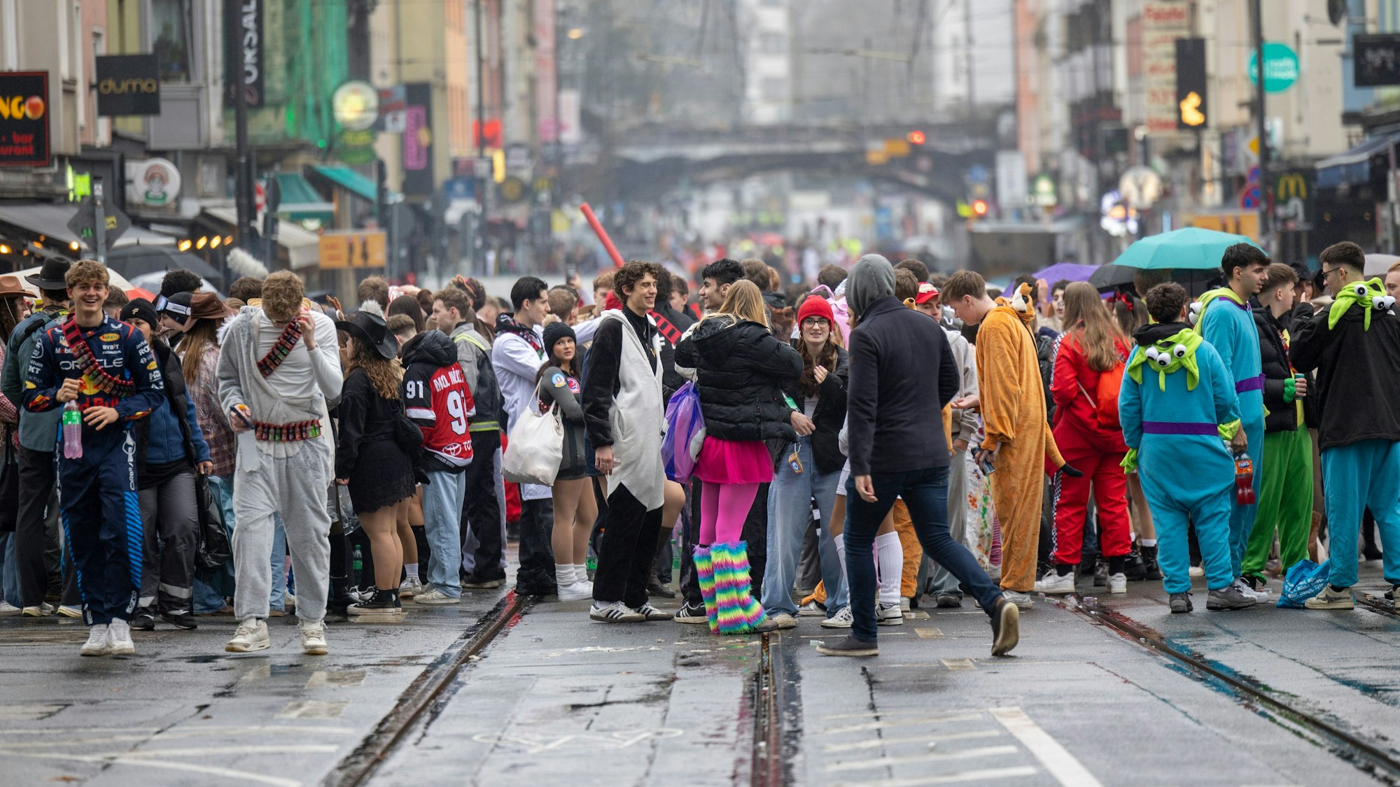 Wo sich sonst die Jecken drängen, ist in diesem Jahr noch viel Platz.