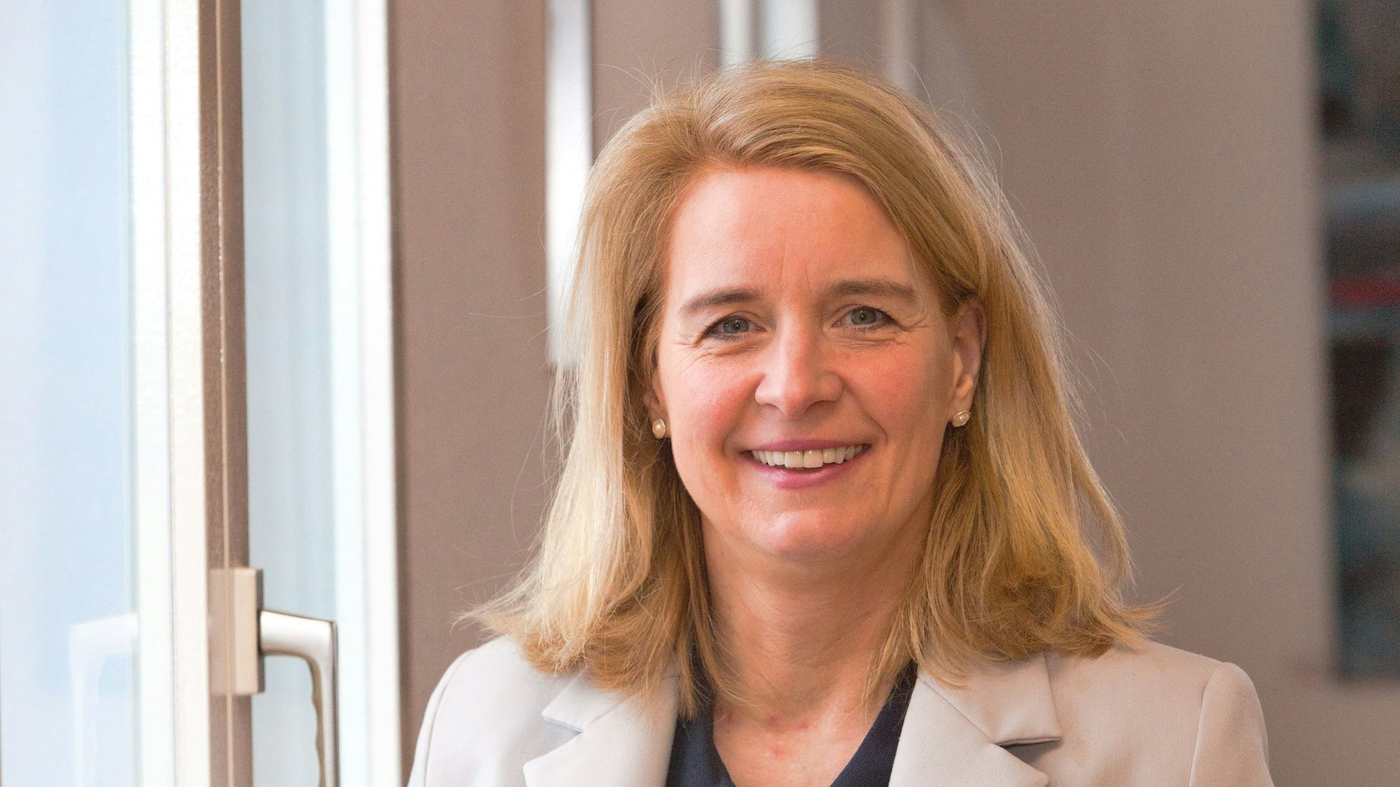 Das Foto zeig die Wipperfürther Bürgermeisterin Anne Loth