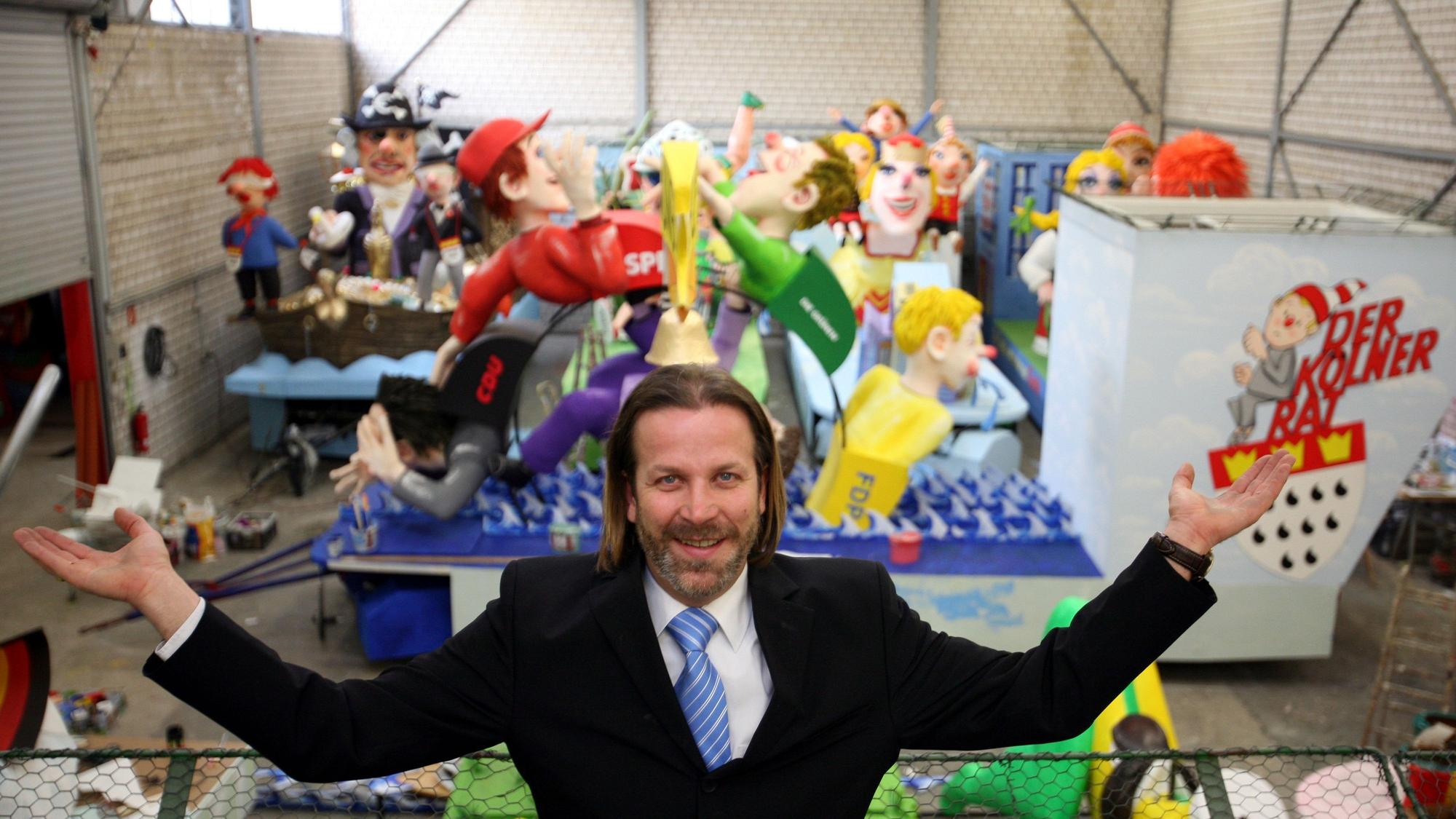 Zwölf Jahre lang war Christoph Kuckelkorn für den Rosenmontagszug zuständig.