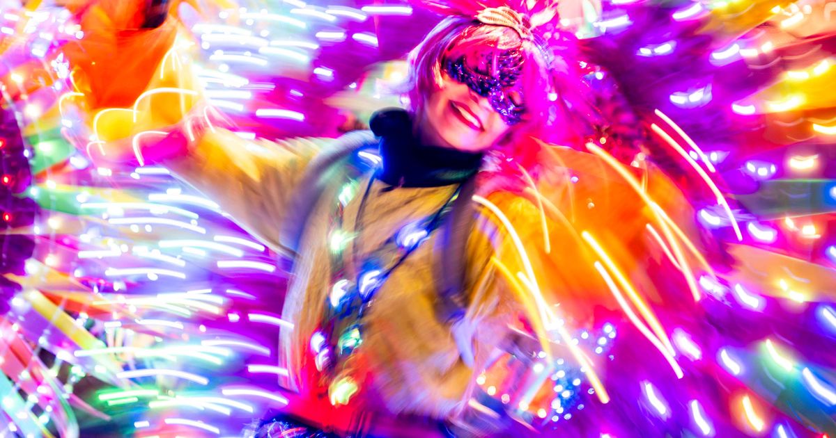 Images from the lantern parade: The star dance in Eiserfey is a planet of ...