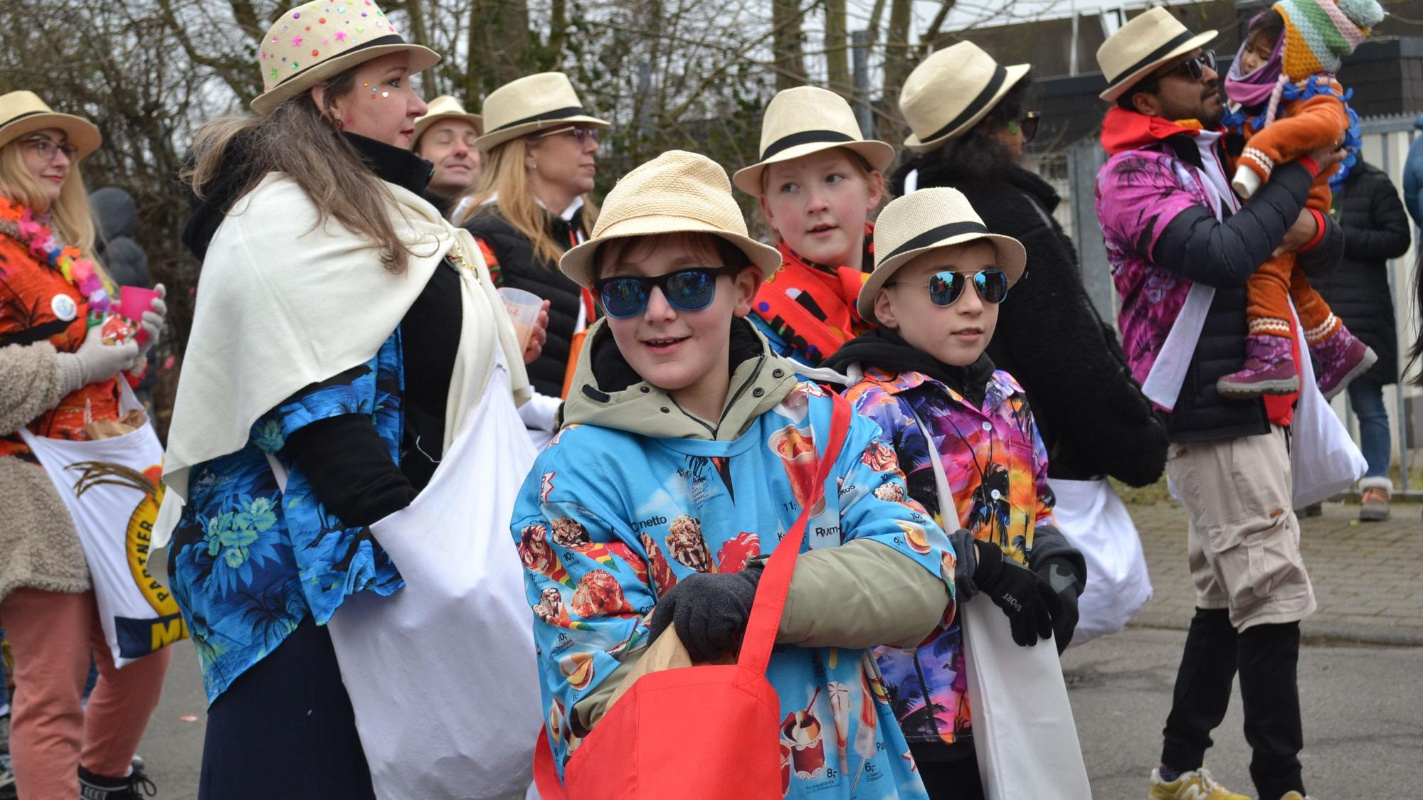 Karnevalszug Kriegsdorf: Die Wastl-Familie ließ sich von Disney inspirieren