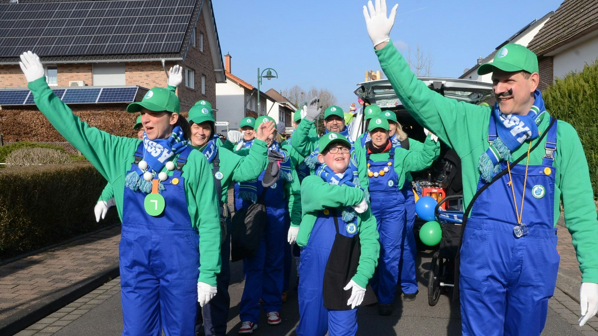 Karnevalszug in Rheidt 2026