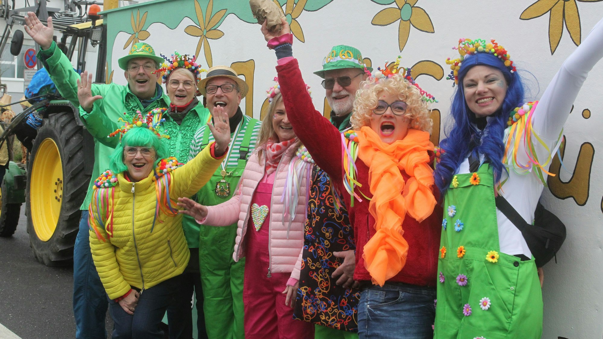 Die KG Grün-Weiß Bergheim feiert ihr 60-jähriges Bestehen.