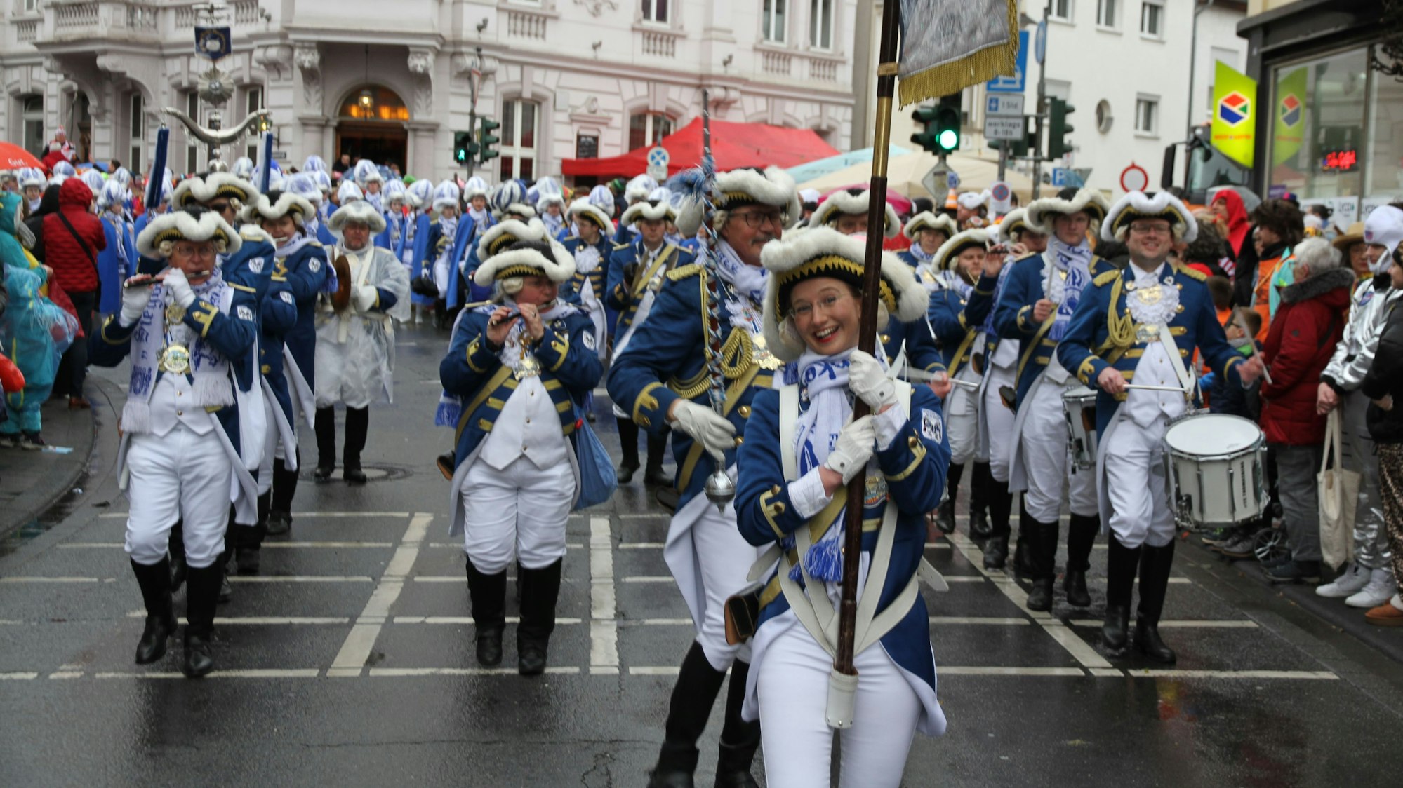 Rosenmontagszug in Siegburg