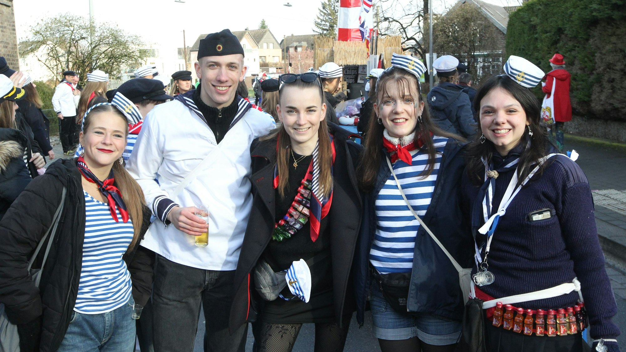 Fußgruppenteilnehmer der Freunde Kuckhoff.