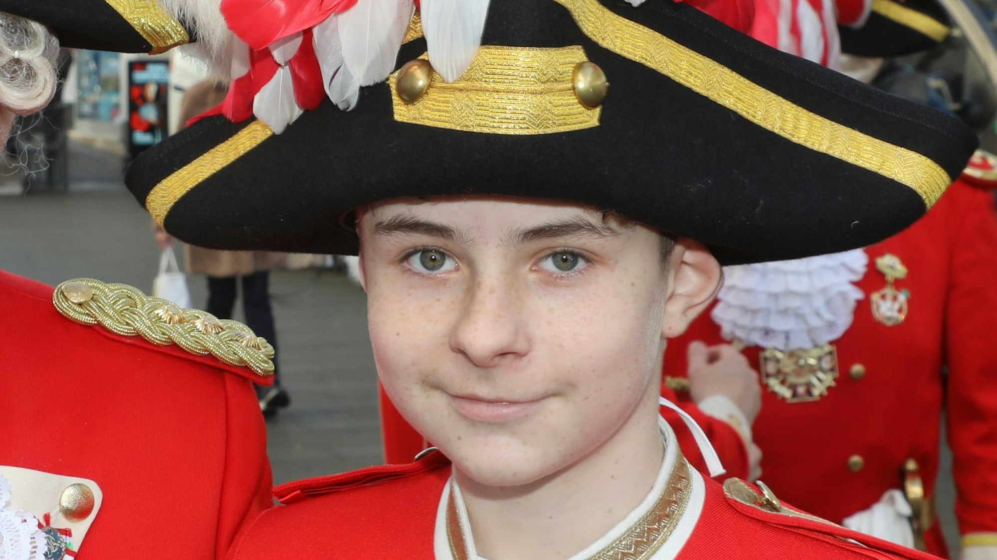 Maximilian in der Prinzengardeuniform.