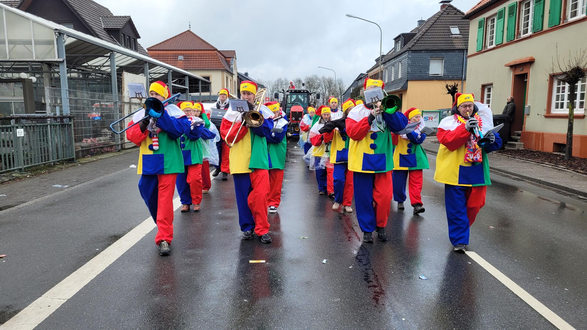 Das Foto zeigt die Musikgemeinschaft Bechen