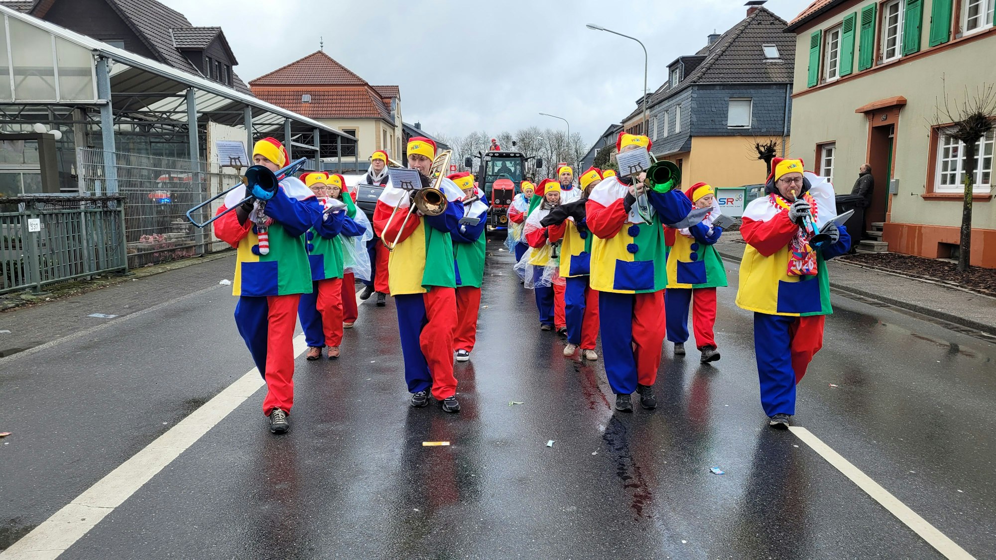 Das Foto zeigt die Musikgemeinschaft Bechen