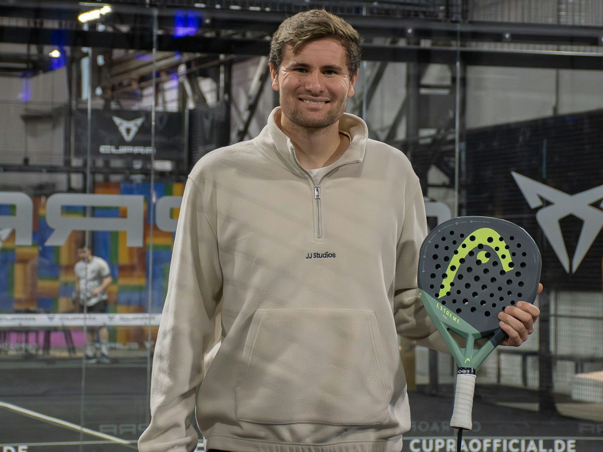 Nick Merten ist die deutsche Nummer eins im Padel.