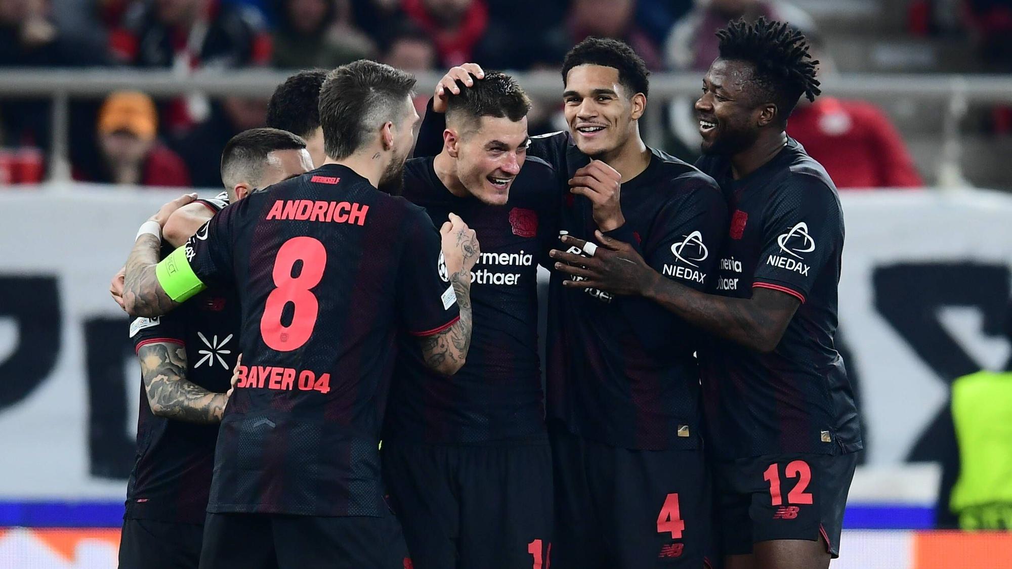 Jubel um den Matchwinner Patrik Schick.