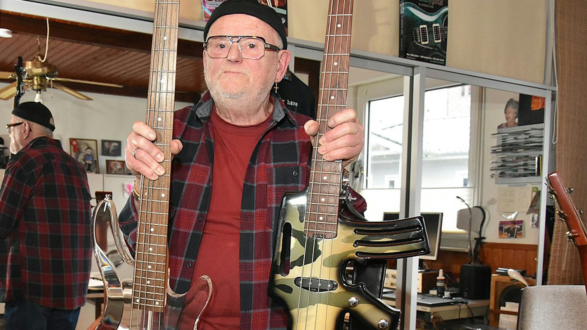 Das Foro zeigt den Musiker Dick Frangenberg