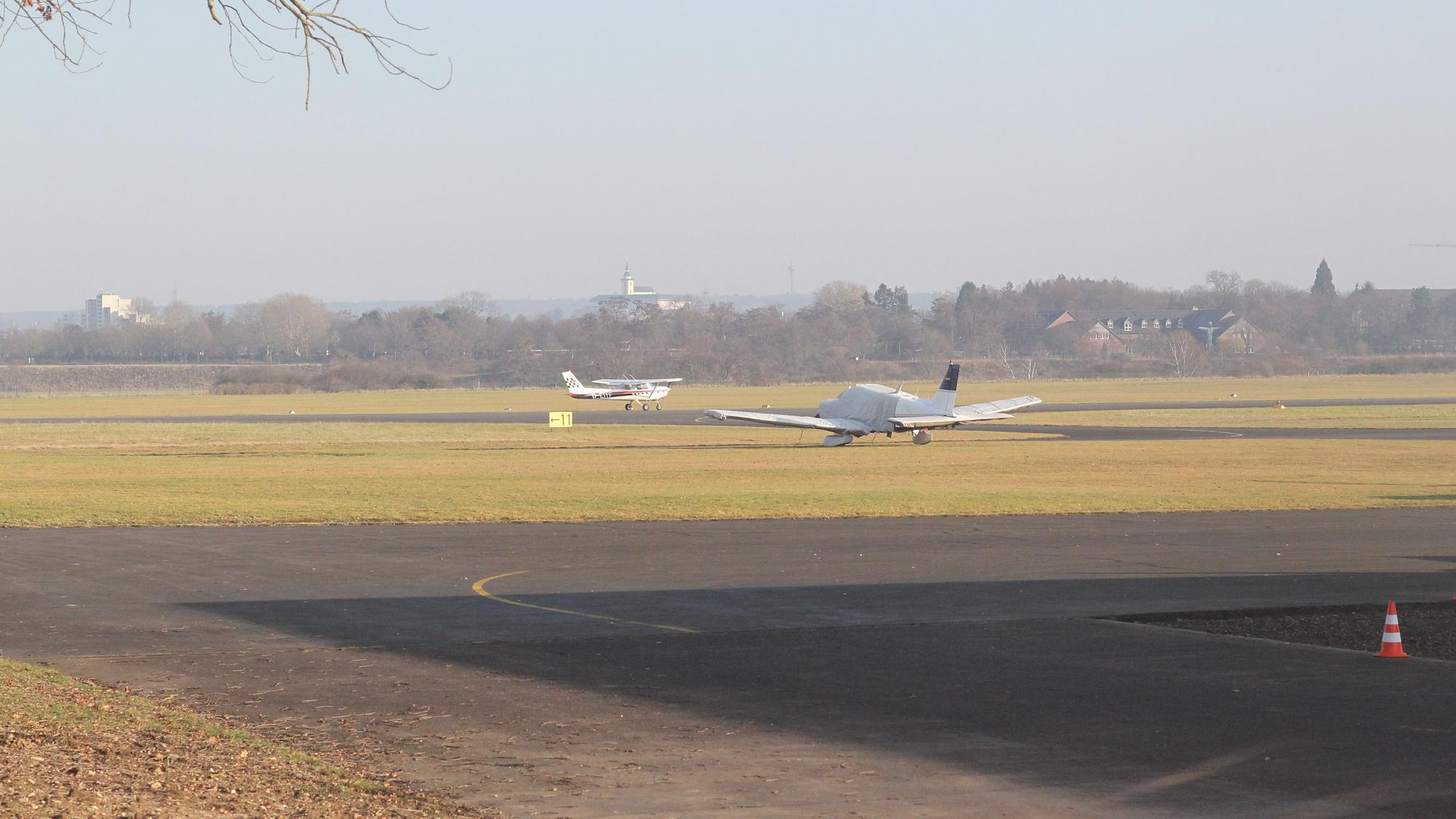 Der Flugplatz in Hangelar