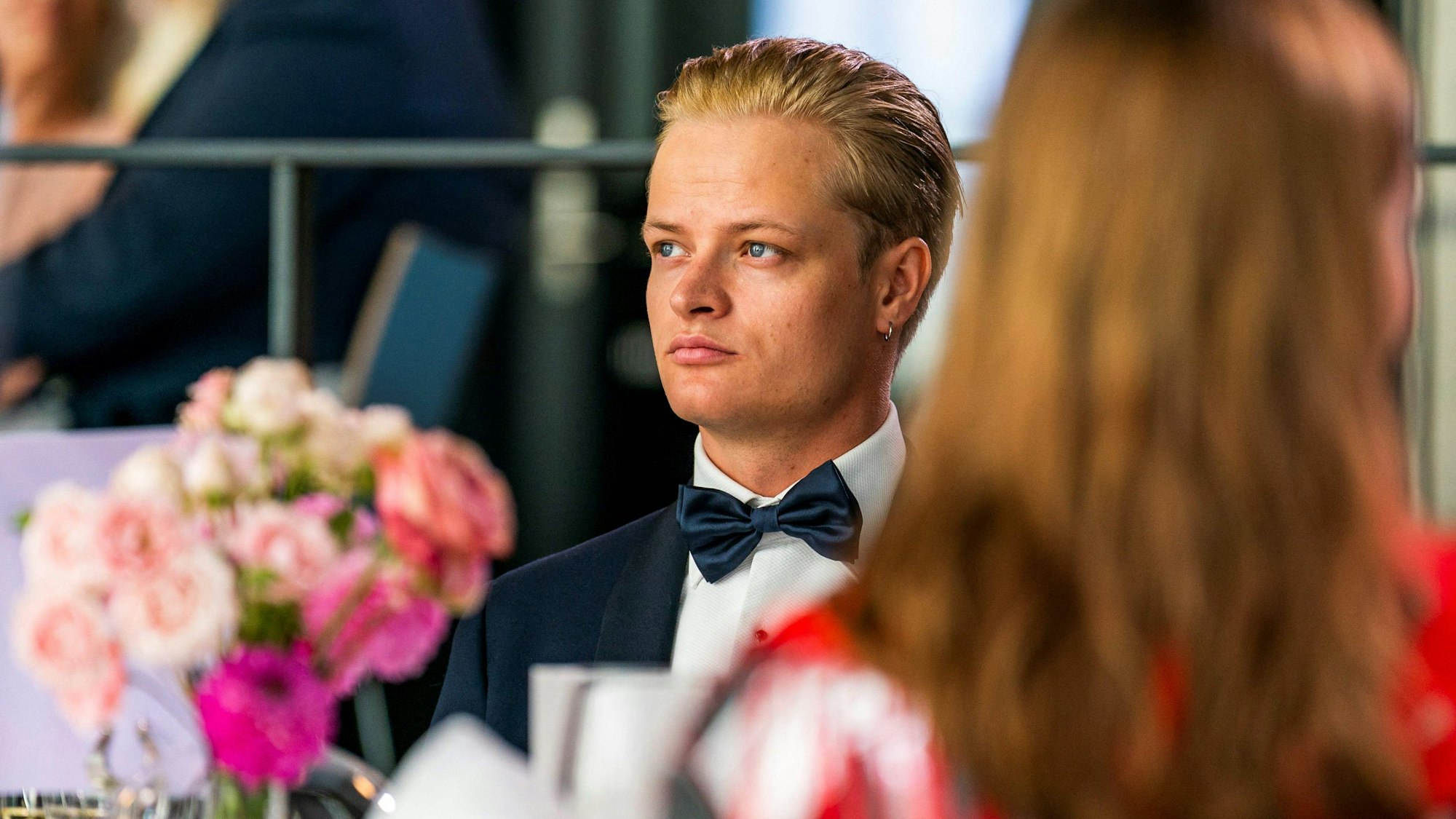 Marius Borg Hoiby mit Fliege.