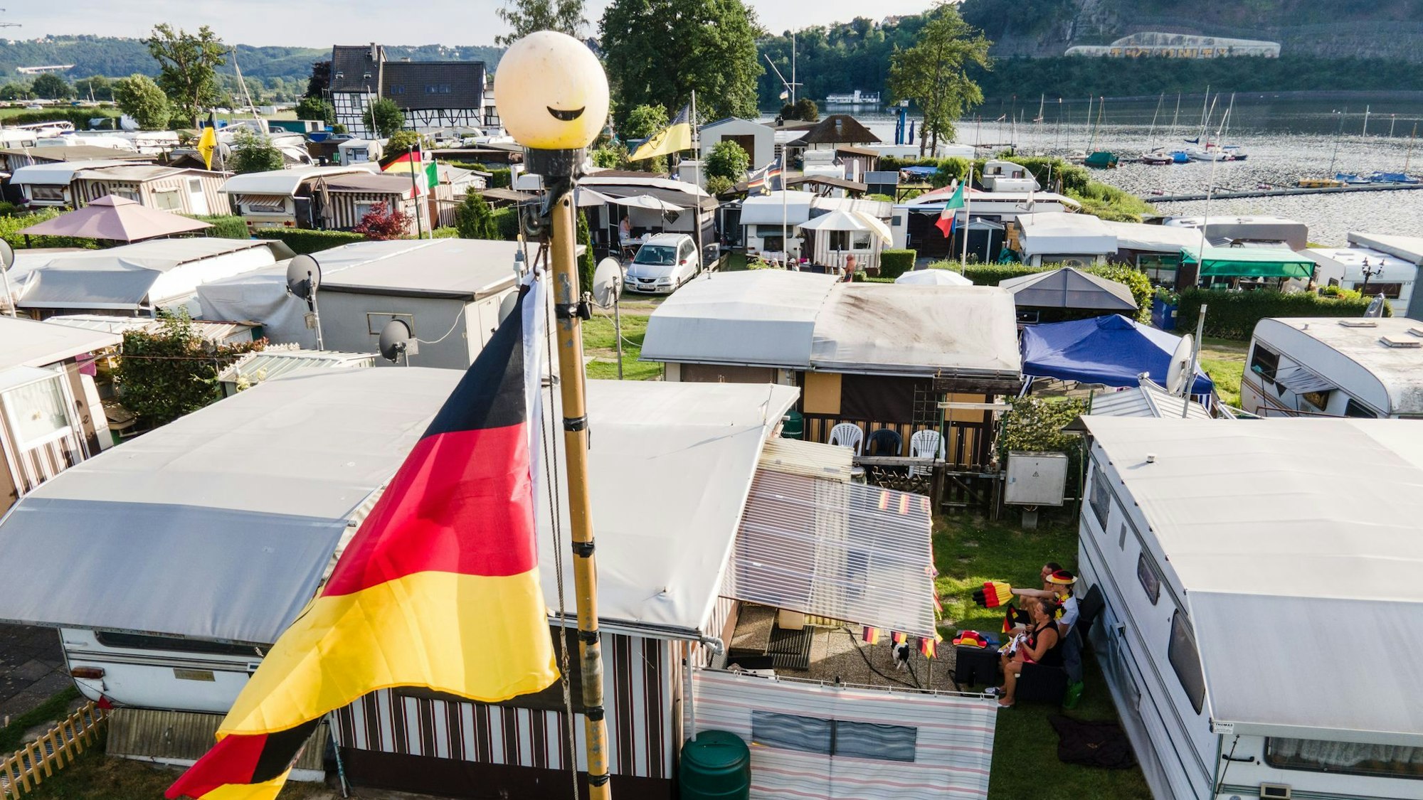 Nach NRW sind im vergangenen Jahr mehr Touristen gekommen. Über einen besonderen Zuwachs freuten sich die Campingplätze. (Archivbild)