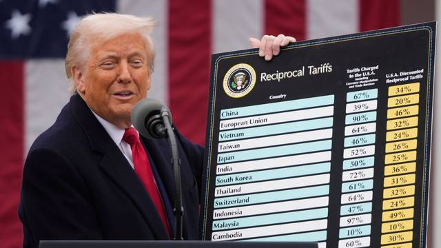 US-Präsident Donald Trump setzt in seiner Außenpolitik vor allem auf Zölle (Archivbild).