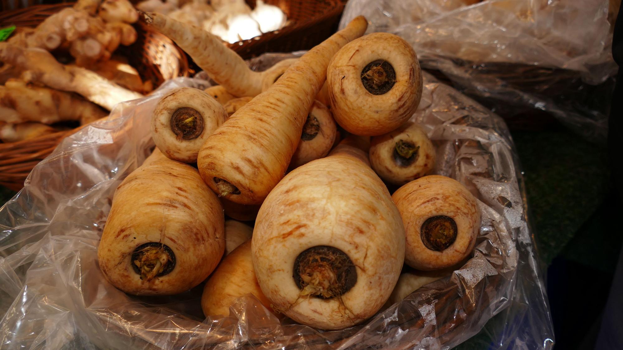 Pastinaken eignen sich als Kartoffelersatzprodukt.
