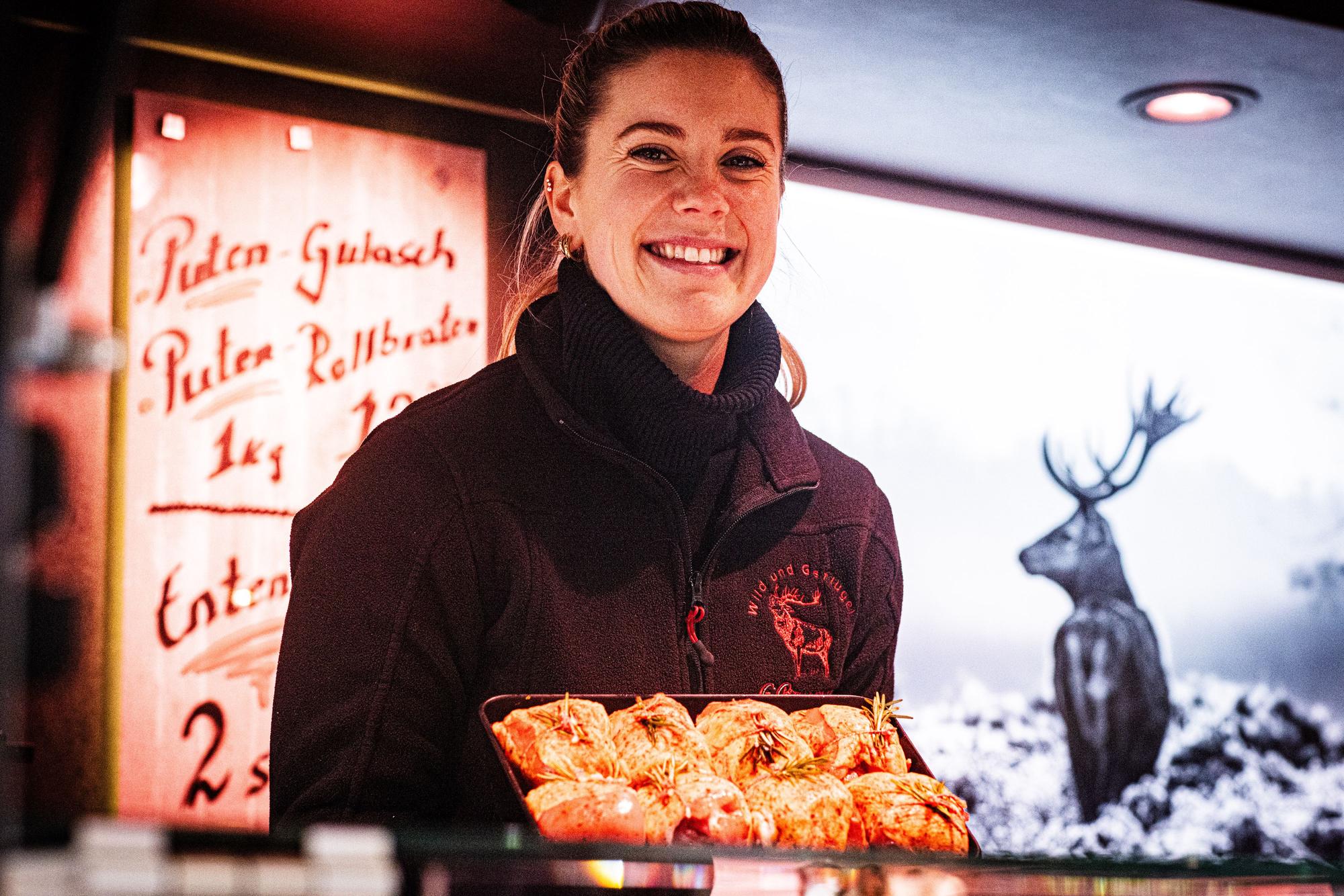 „Wie hat's geschmeckt?“ Nathalie Baumann ist früh ins Familienunternehmen eingestiegen.