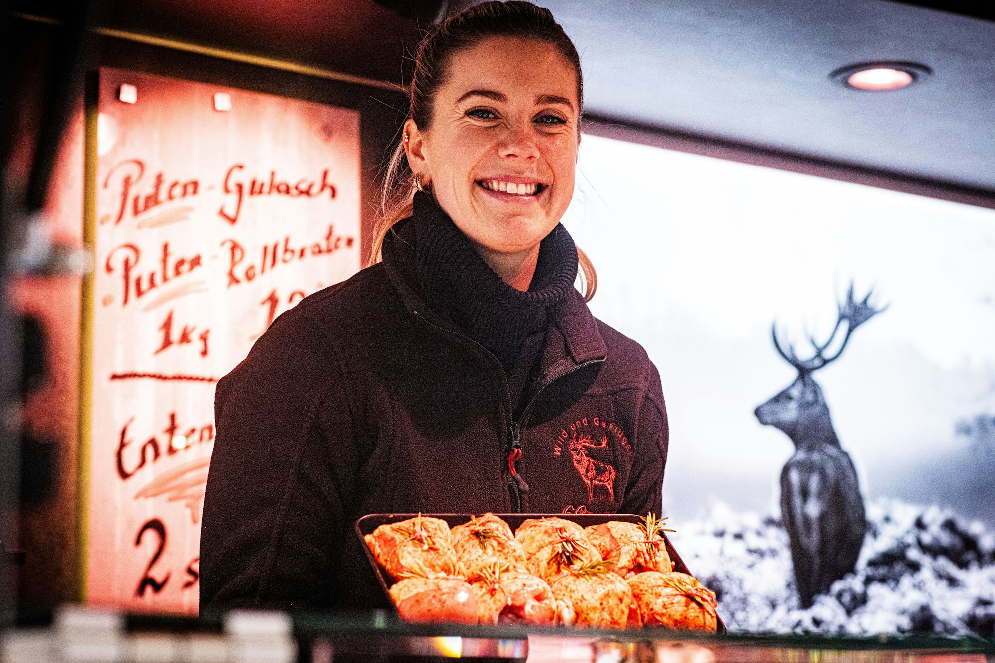 „Wie hat's geschmeckt?“ Nathalie Baumann ist früh ins Familienunternehmen eingestiegen.