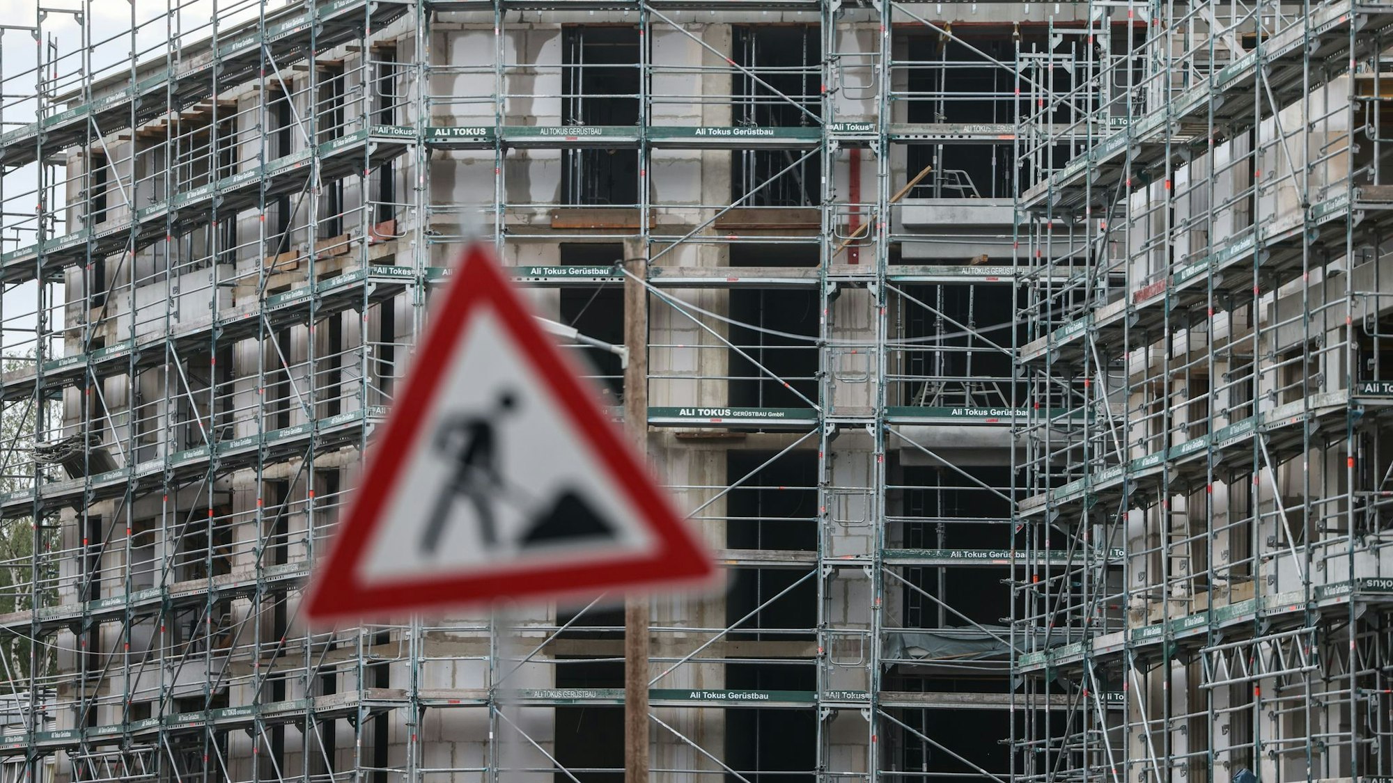 In Nordrhein-Westfalen werden wieder mehr Wohnungen gebaut. (Archivbild)