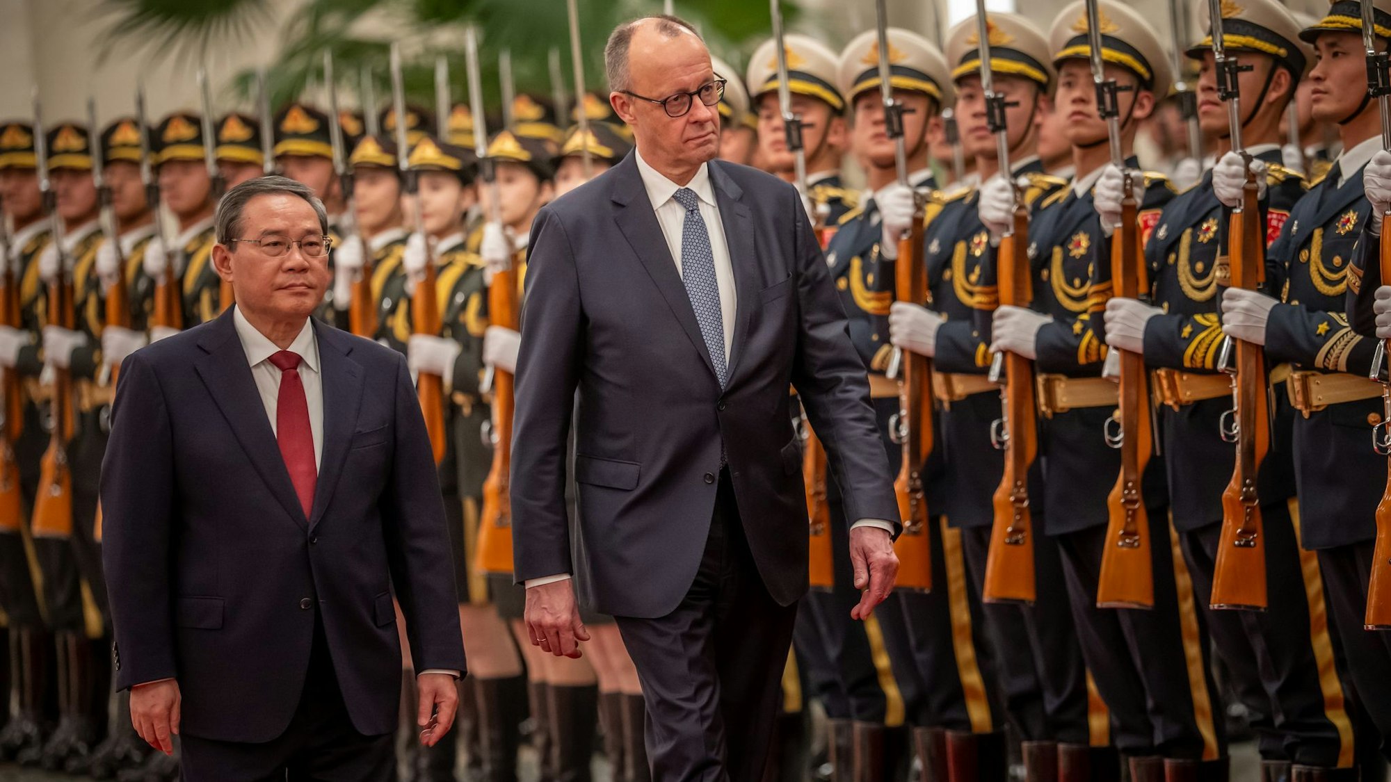 Merz appelliert in Peking an die gemeinsame Verantwortung Europas und Chinas.