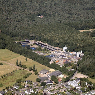 Die Kläranlage Beningsfeld ist auf dem Foto zu sehen