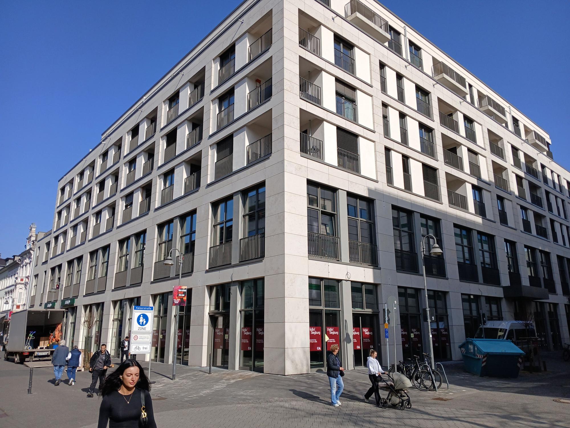 C&A in Siegburg zieht vom Brauhof ins Kaiser-Carré an der Kaiserstraße