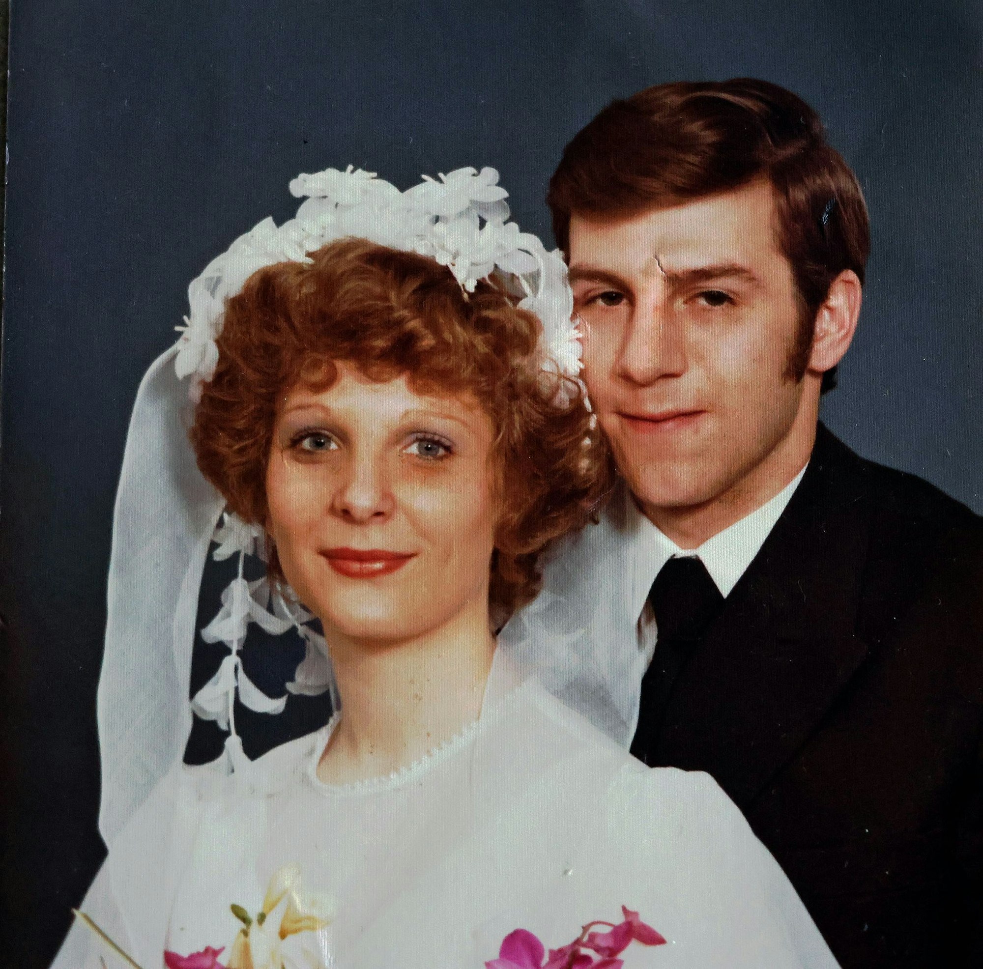 Das Hochzeitsfoto des Jubelpaars.