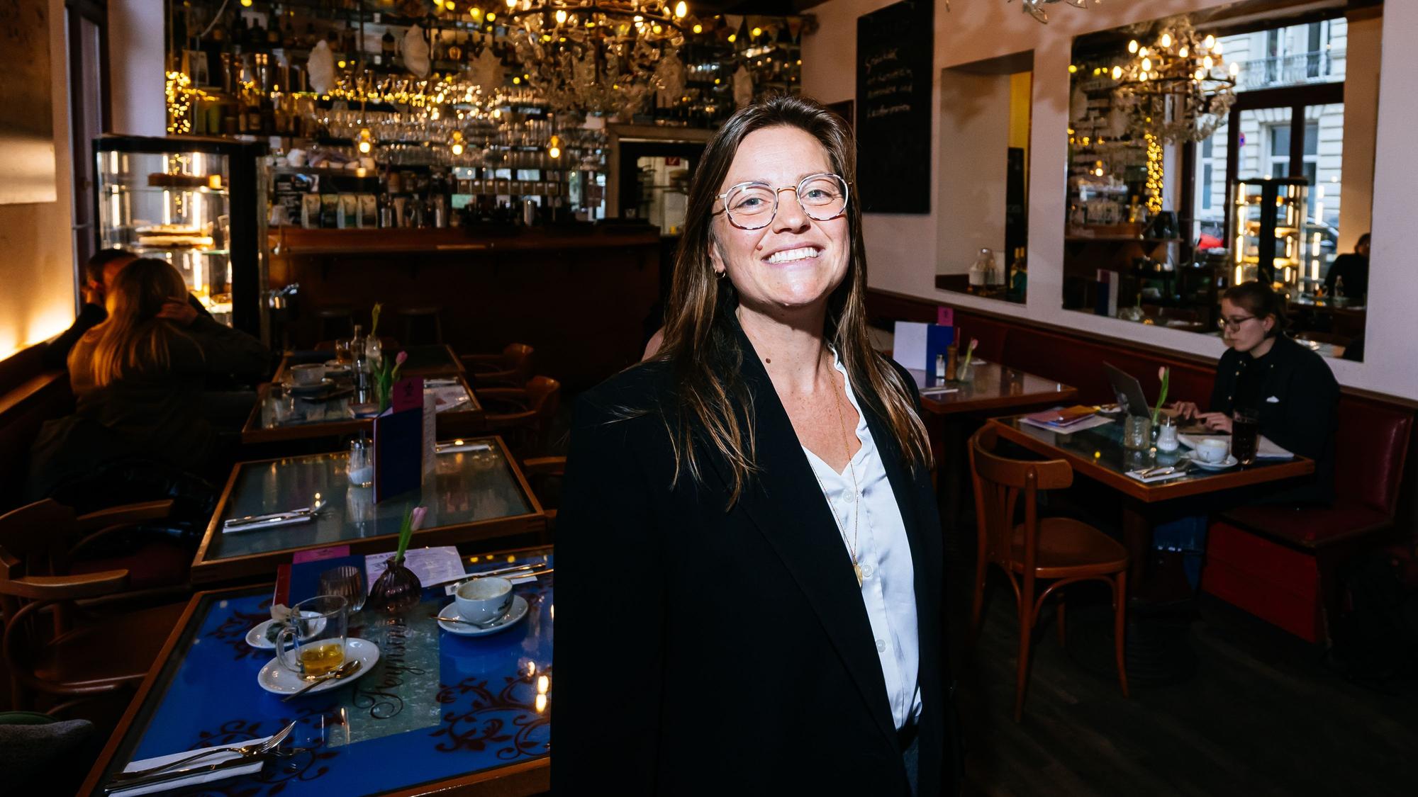 Laura Pörsch im Feynsinn - sie übernimmt von ihrer Mutter gerade die Geschäftsführung des Gastro-Familienunternehmens.