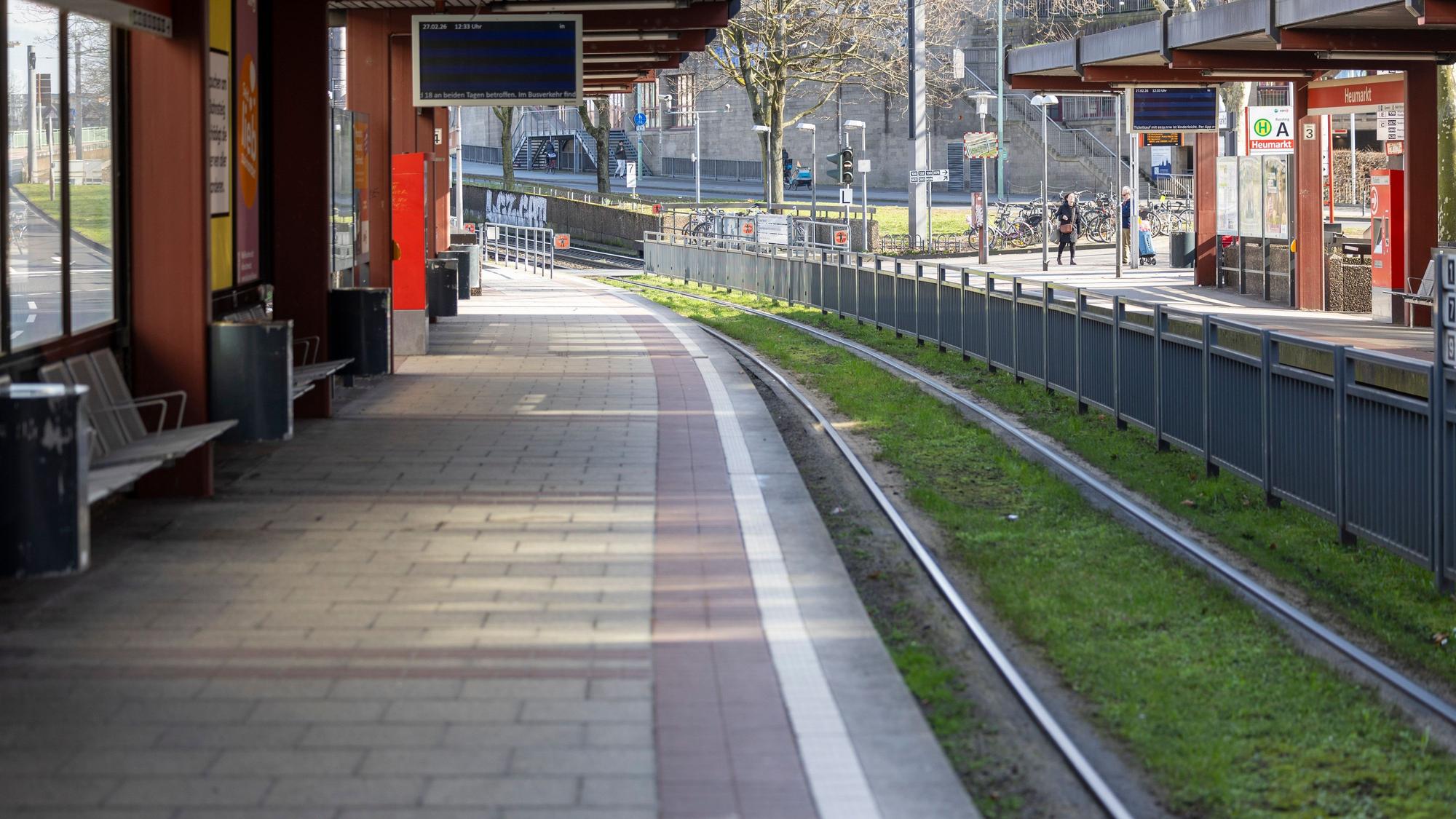 KVB-Gleise am Heumarkt