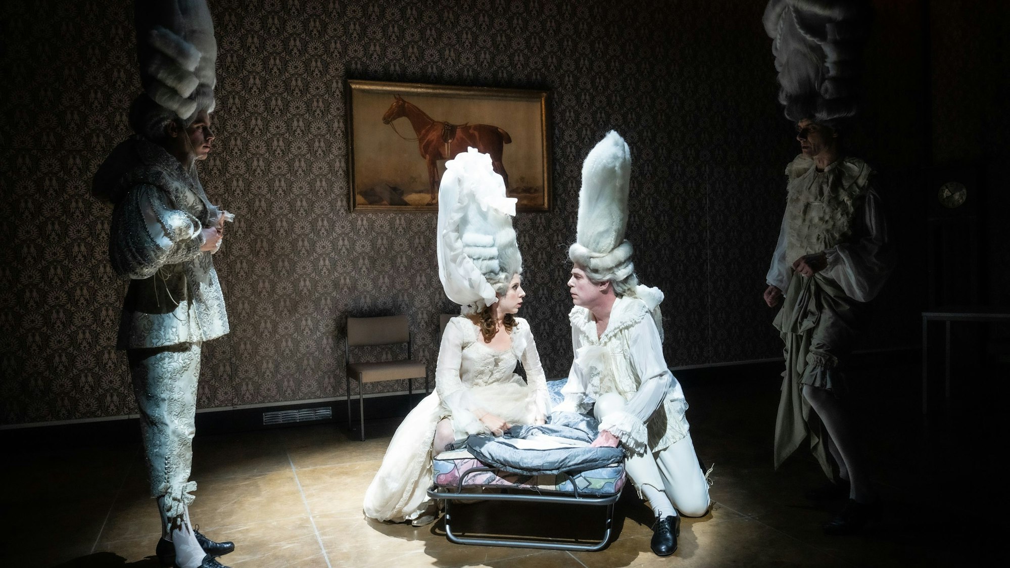 Premiere von Jacques der Fatalist und sein Herr am Schauspiel Bonn.