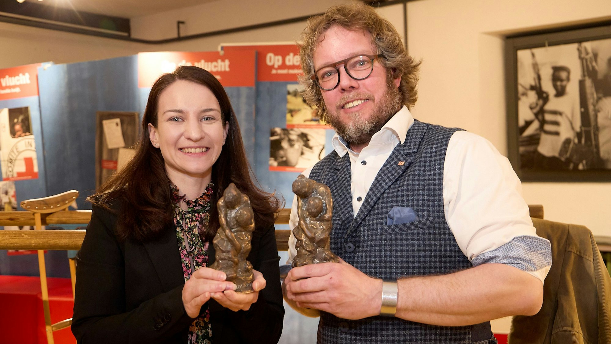 Yvonne Aregger und Simon Jägersküpper, Preisträger des Castilgione-Preises 2025.