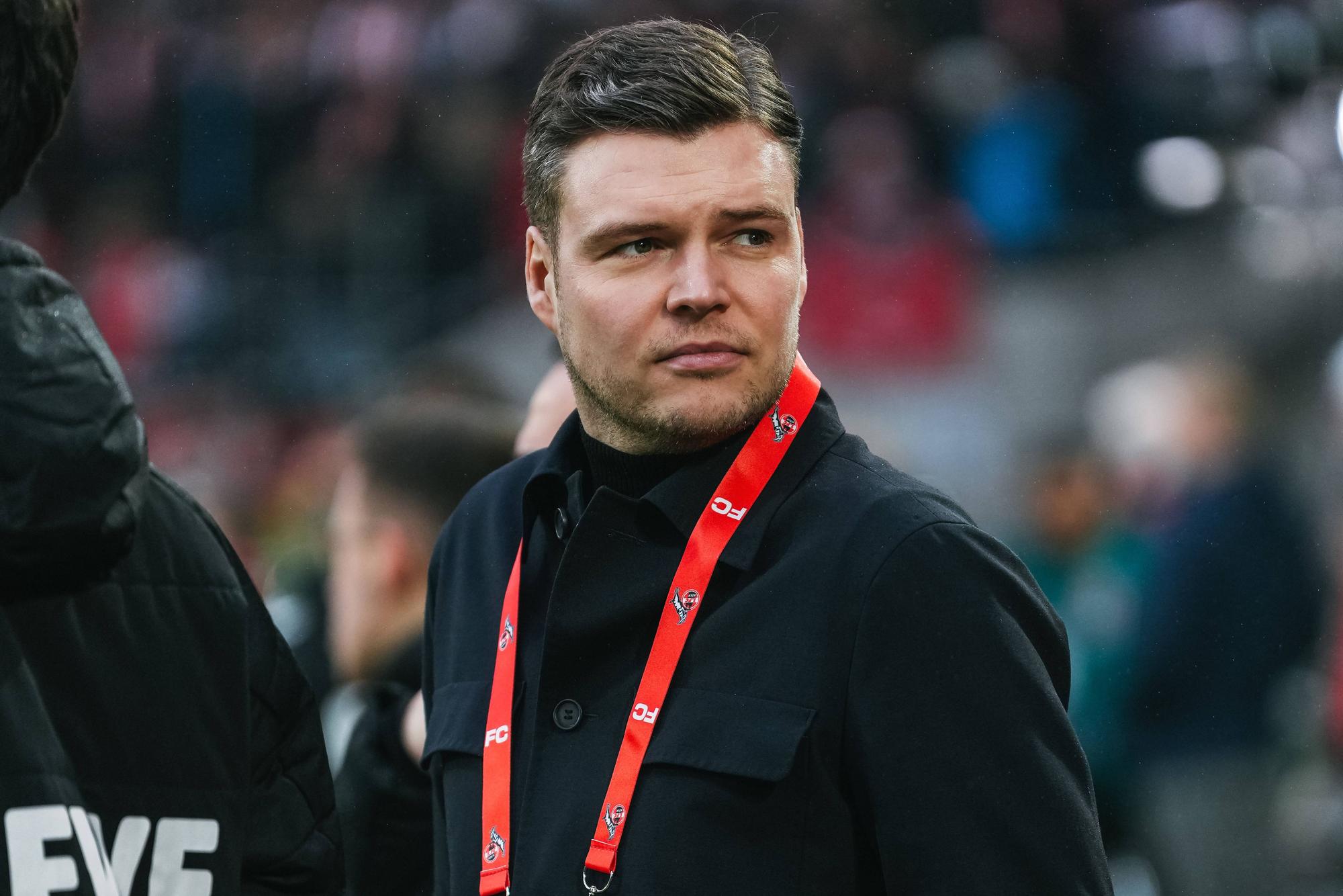 20.12.2025, xjmrgnx, Fussball 1.Bundesliga, 1.FC Koeln - 1.FC Union Berlin v.l. Technischer Direktor Lukas Berg Koeln DFL/DFB REGULATIONS PROHIBIT ANY USE OF PHOTOGRAPHS as IMAGE SEQUENCES and/or QUASI-VIDEO Koeln *** 20 12 2025, xjmrgnx, Soccer 1 Bundesliga, 1 FC Koeln 1 FC Union Berlin v l Technical Director Lukas Berg Koeln DFL DFB REGULATIONS PROHIBIT ANY USE OF PHOTOGRAPHS as IMAGE SEQUENCES and or QUASI VIDEO Koeln