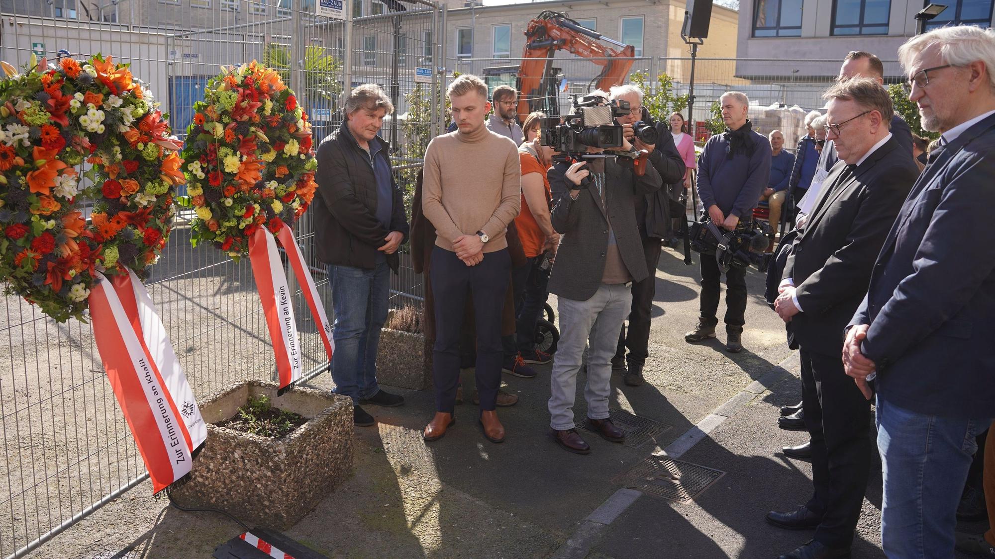 Erstmals sprach der neue Oberbürgermeister Torsten Burmester beim Gedenken.