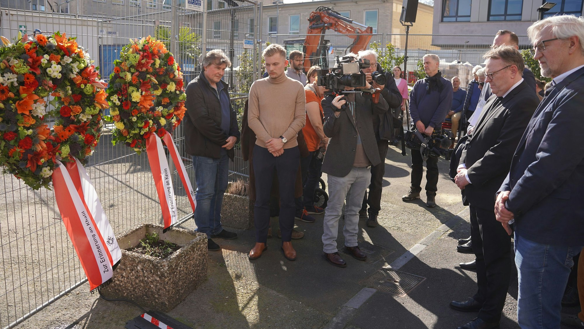 Erstmals sprach der neue Oberbürgermeister Torsten Burmester beim Gedenken.