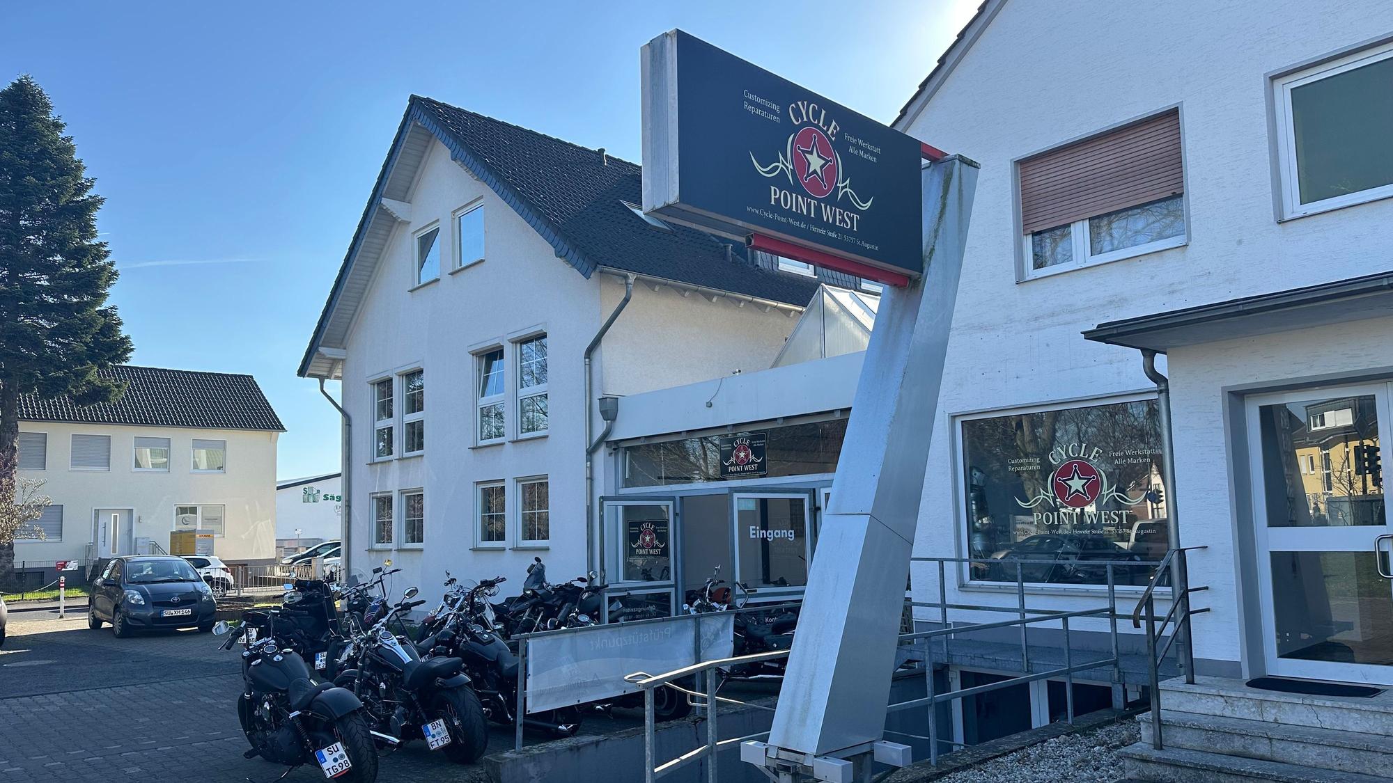 Das neue Ladenlokal vom Cycle Point West liegt an der Hennefer Straße 21.