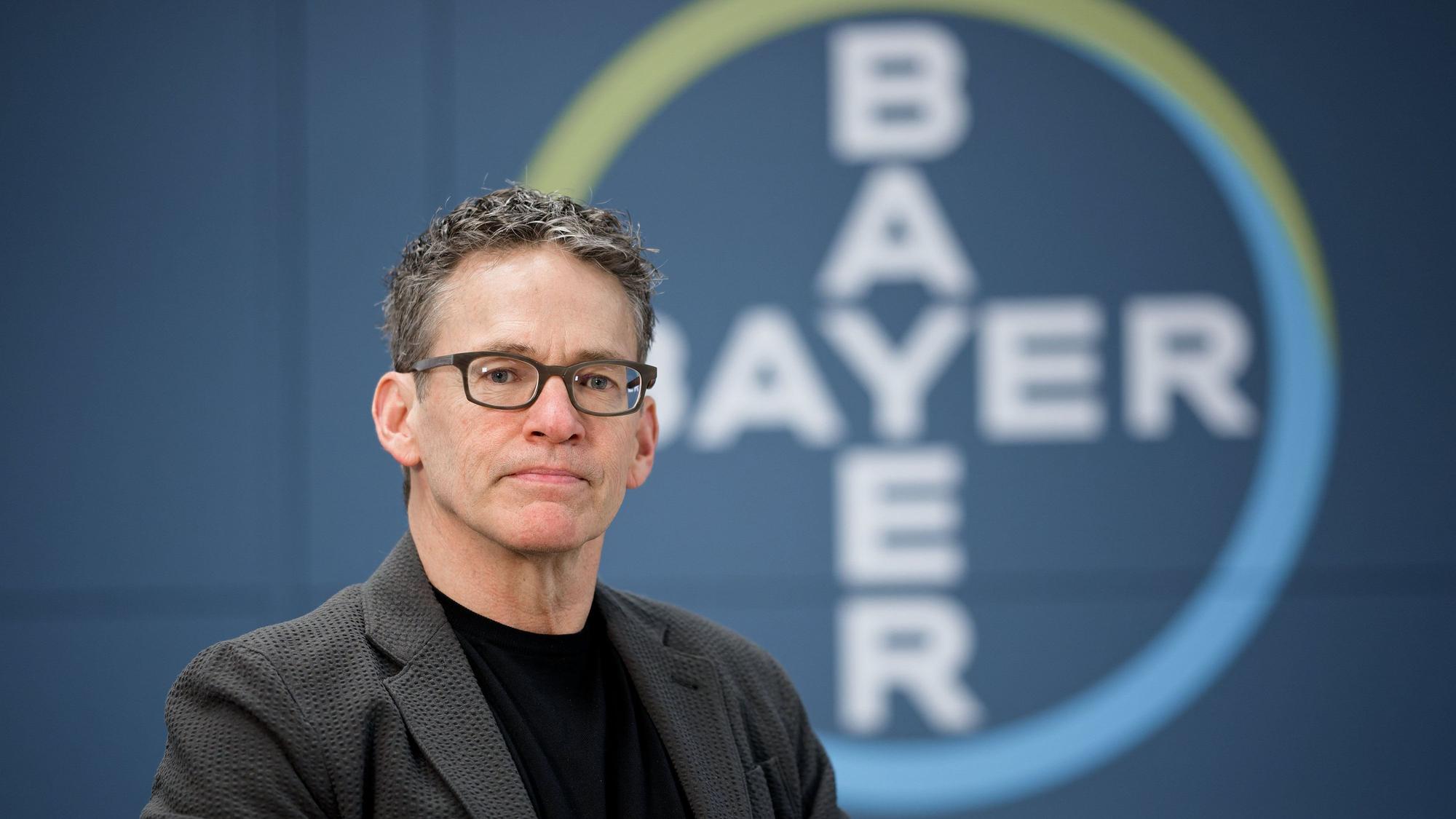 Bayer-Chef Bill Anderson sieht Fortschritte bei der Ausrichtung des Konzerns. dpa