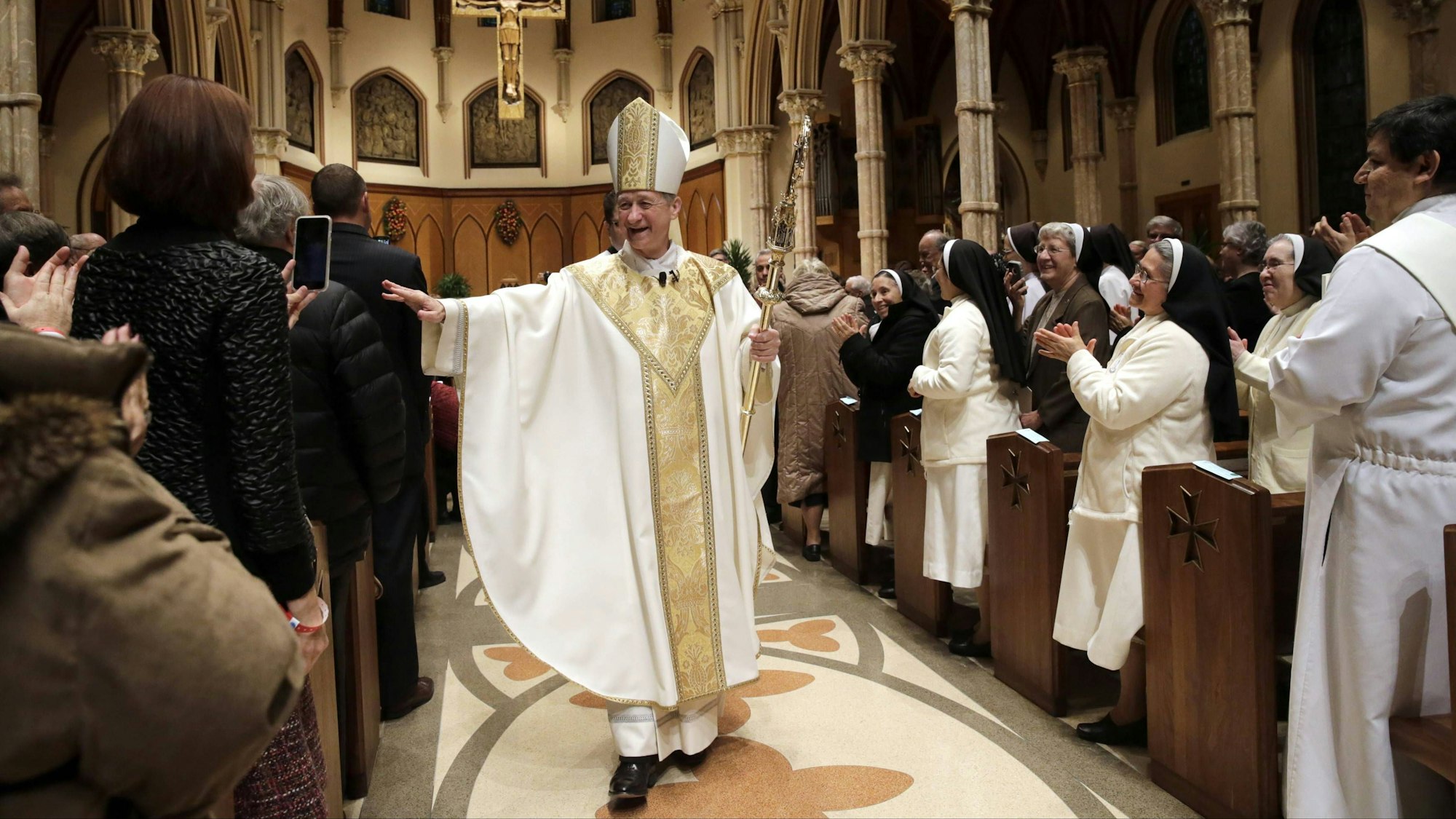 Blase Cupich, Erzbischof von Chicago, kritisiert die US-Regierung. (Archivbild)