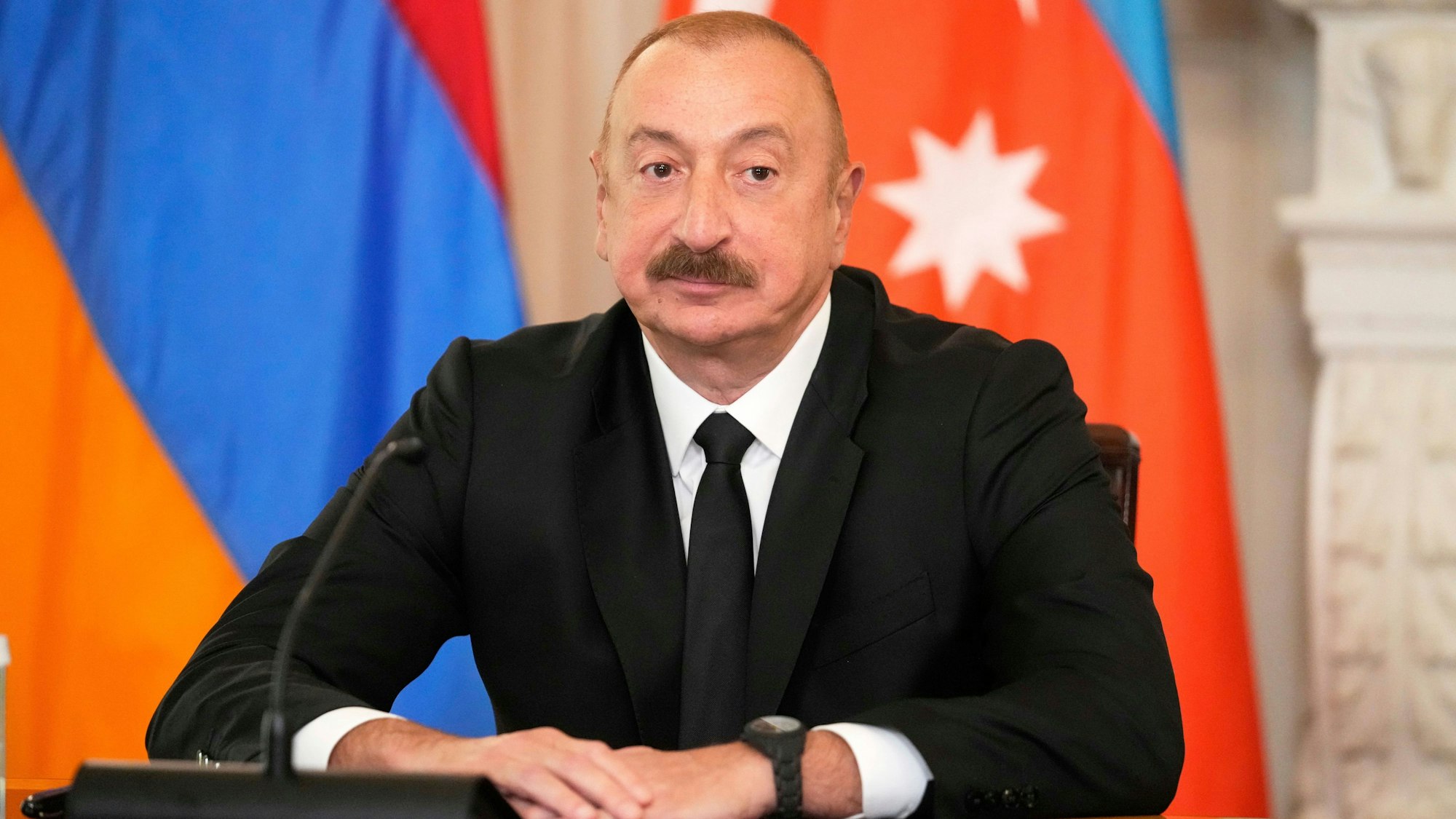Aserbaidschans Präsident Ilham Aliyev. (Archivbild)