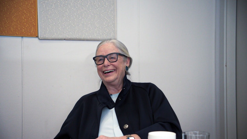 Die Kunsthistorikerin und Restauratorin Mayen Beckmann