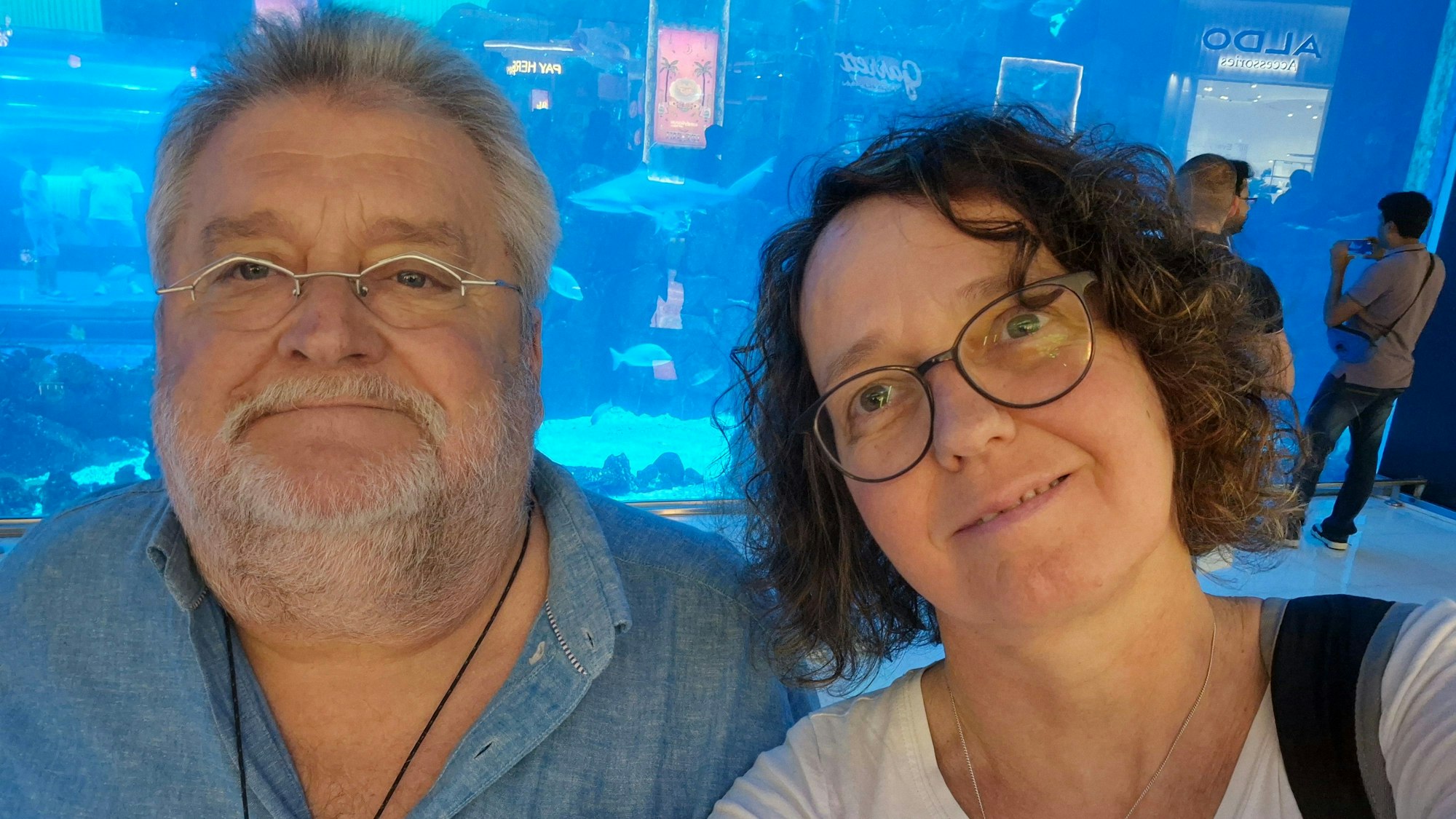 Rolf Liebig und seine Frau Kathryn.