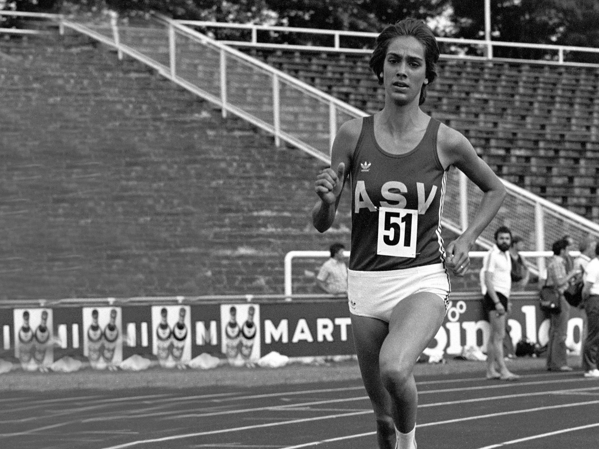 Brigitte Kraus (ASV Köln // Archivaufnahme von 1979).