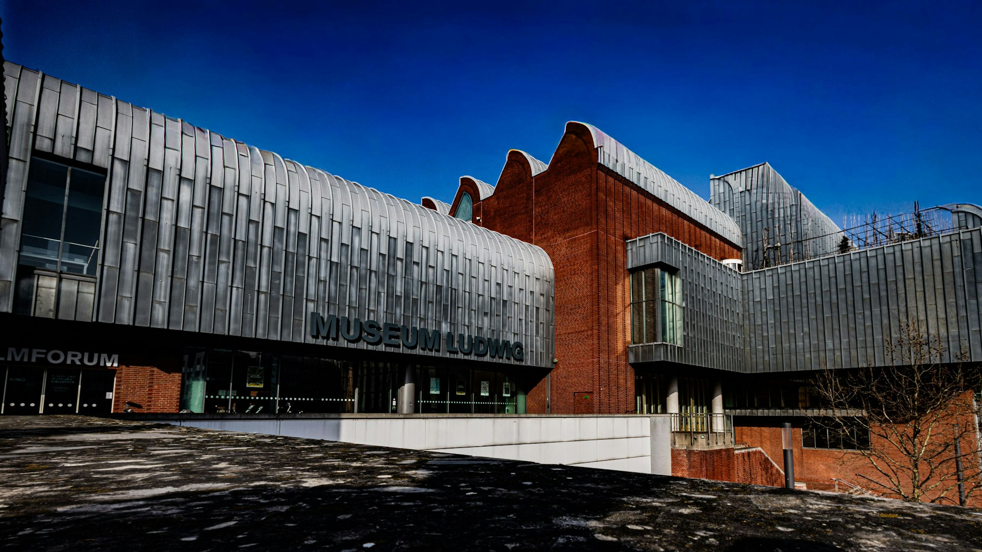 Außenansicht des Museum Ludwig