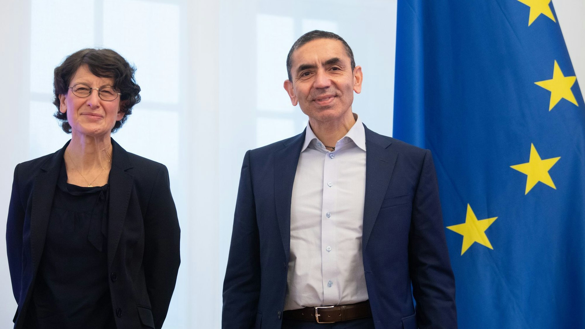 Uğur Şahin und Özlem Türeci hatten das Unternehmen Biontech gegründet. (Archivbild)